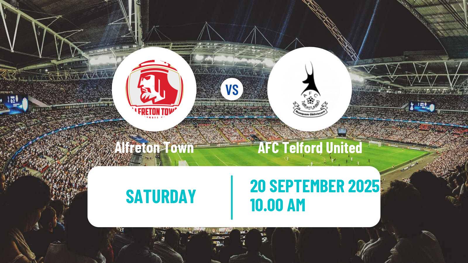 Soccer English National League North Alfreton Town - AFC Telford United