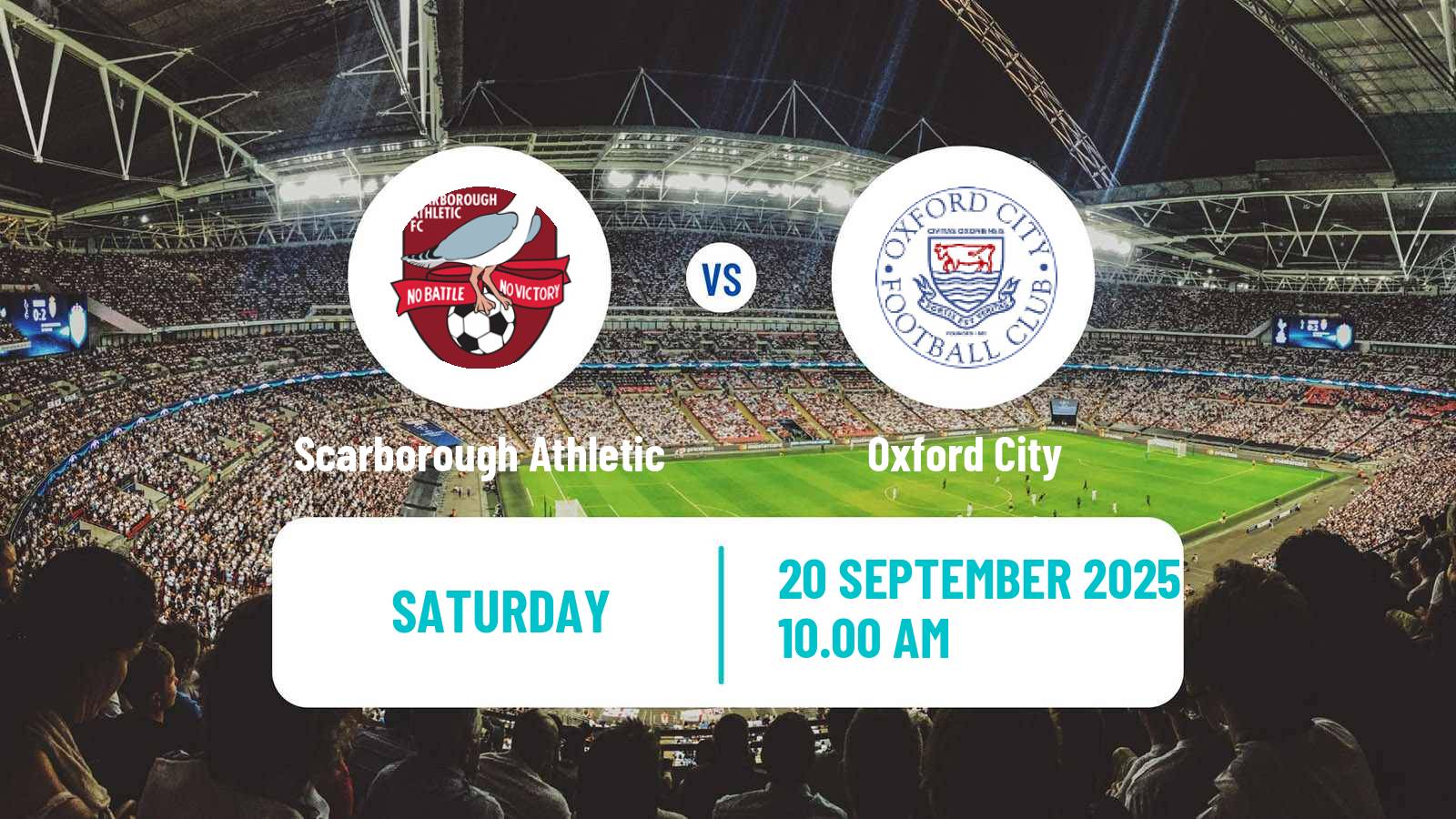 Soccer English National League North Scarborough Athletic - Oxford City
