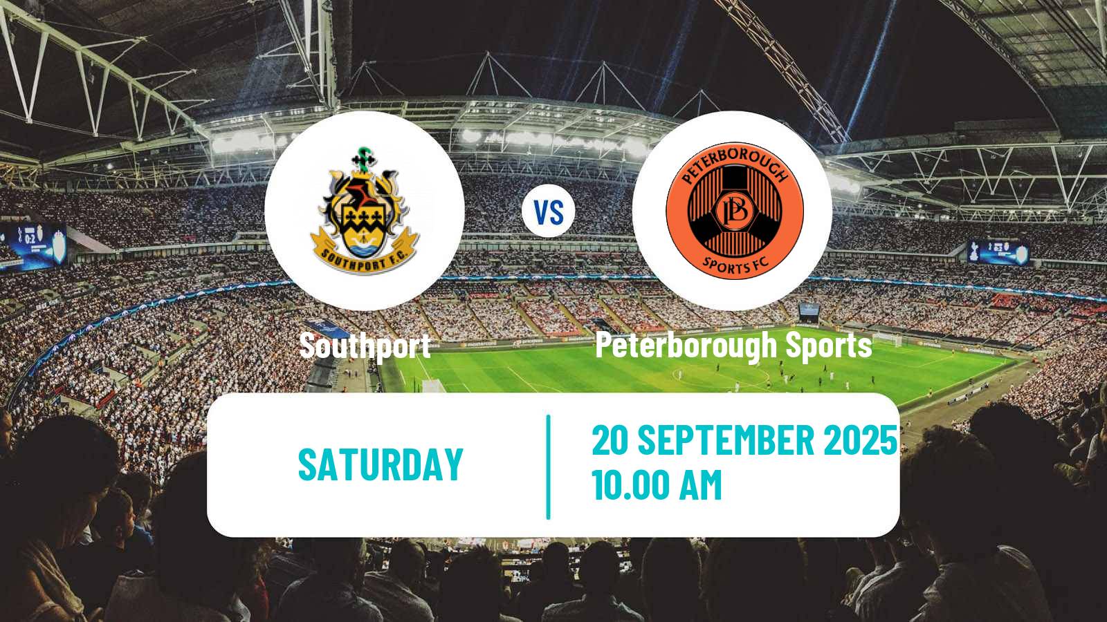 Soccer English National League North Southport - Peterborough Sports