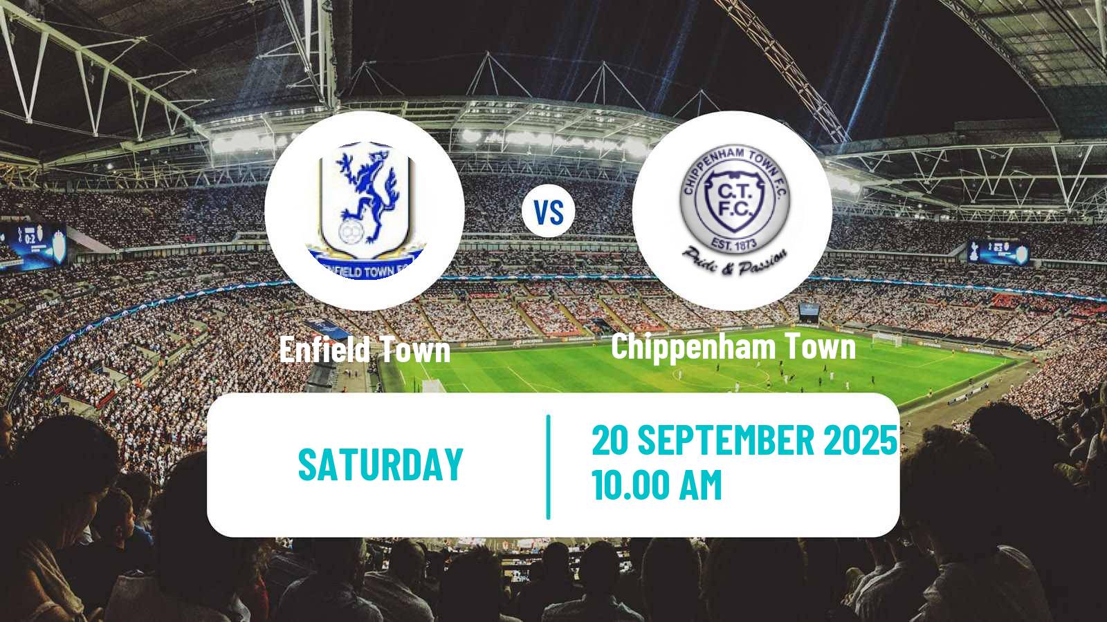 Soccer English National League South Enfield Town - Chippenham Town