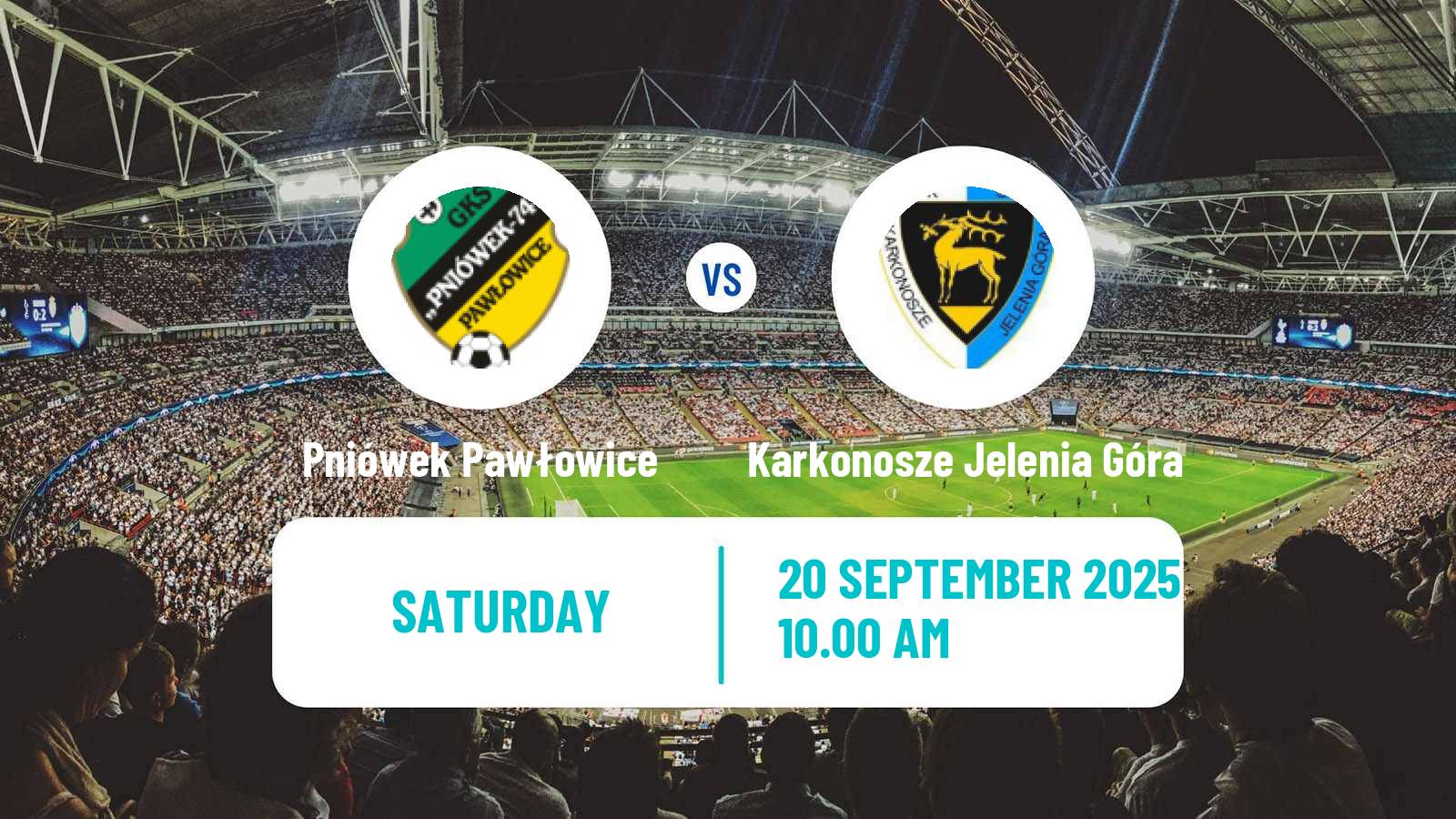 Soccer Polish Division 3 - Group III Pniówek Pawłowice - Karkonosze Jelenia Góra