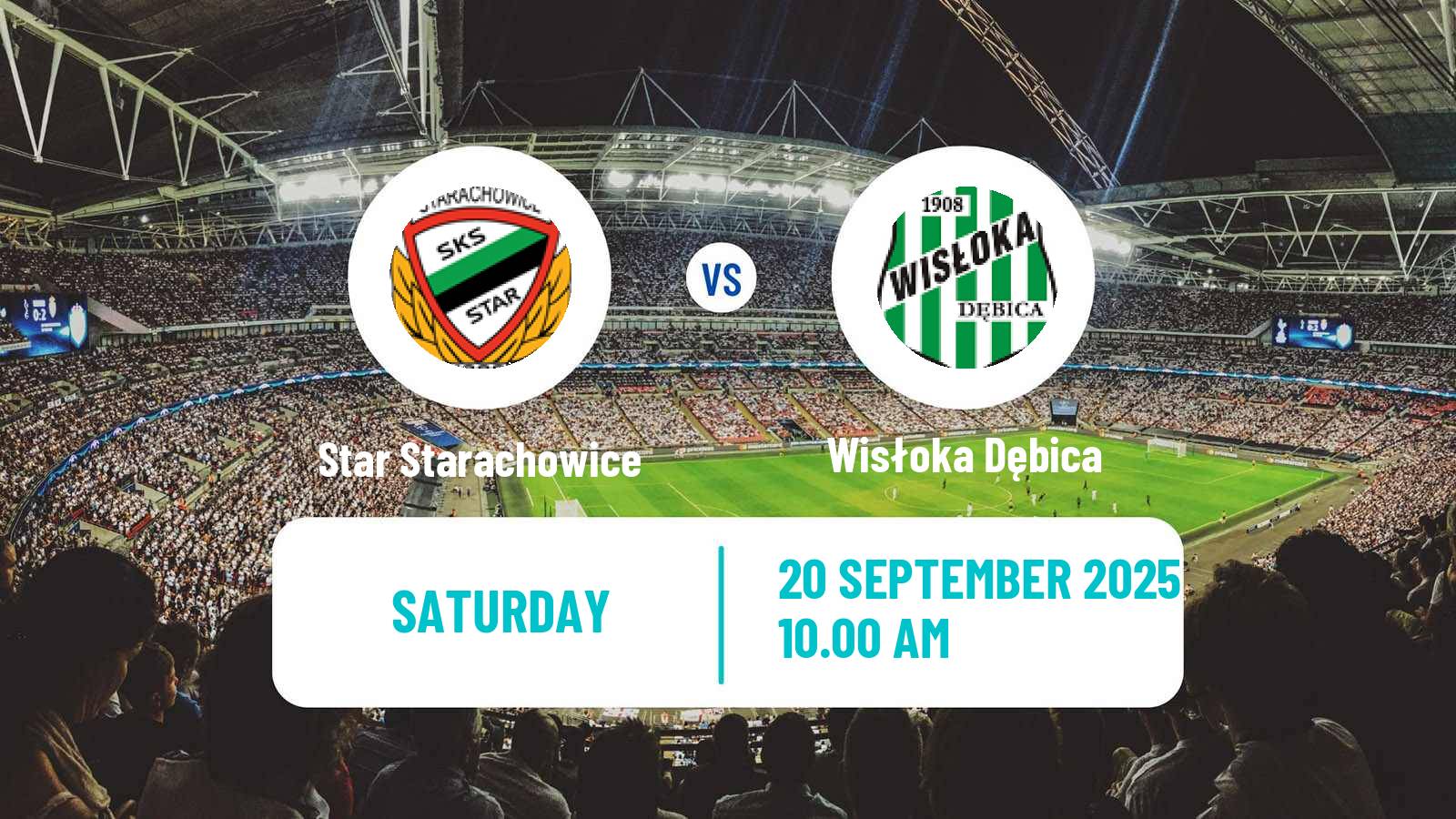 Soccer Polish Division 3 - Group IV Star Starachowice - Wisłoka Dębica