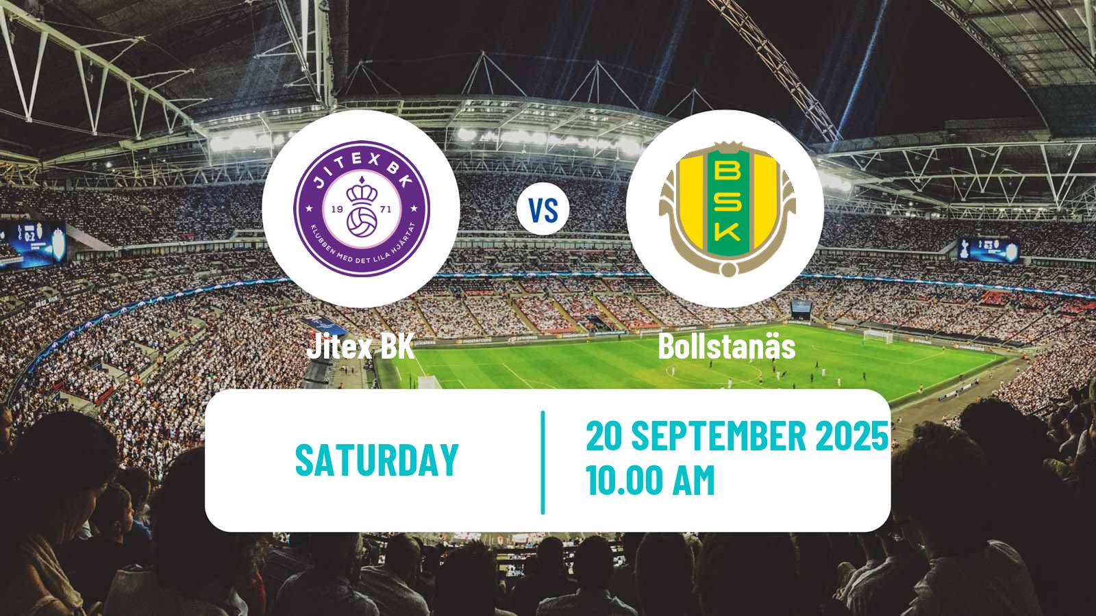 Soccer Swedish Elitettan Women Jitex - Bollstanäs