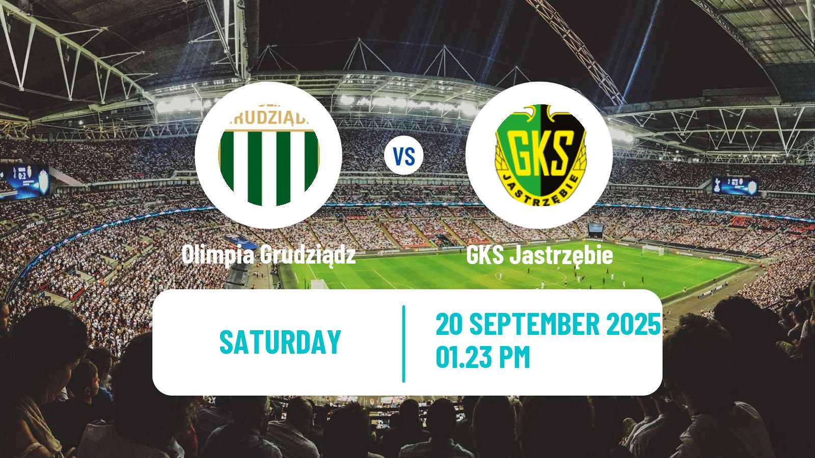 Soccer Polish Division 2 Olimpia Grudziądz - GKS Jastrzębie