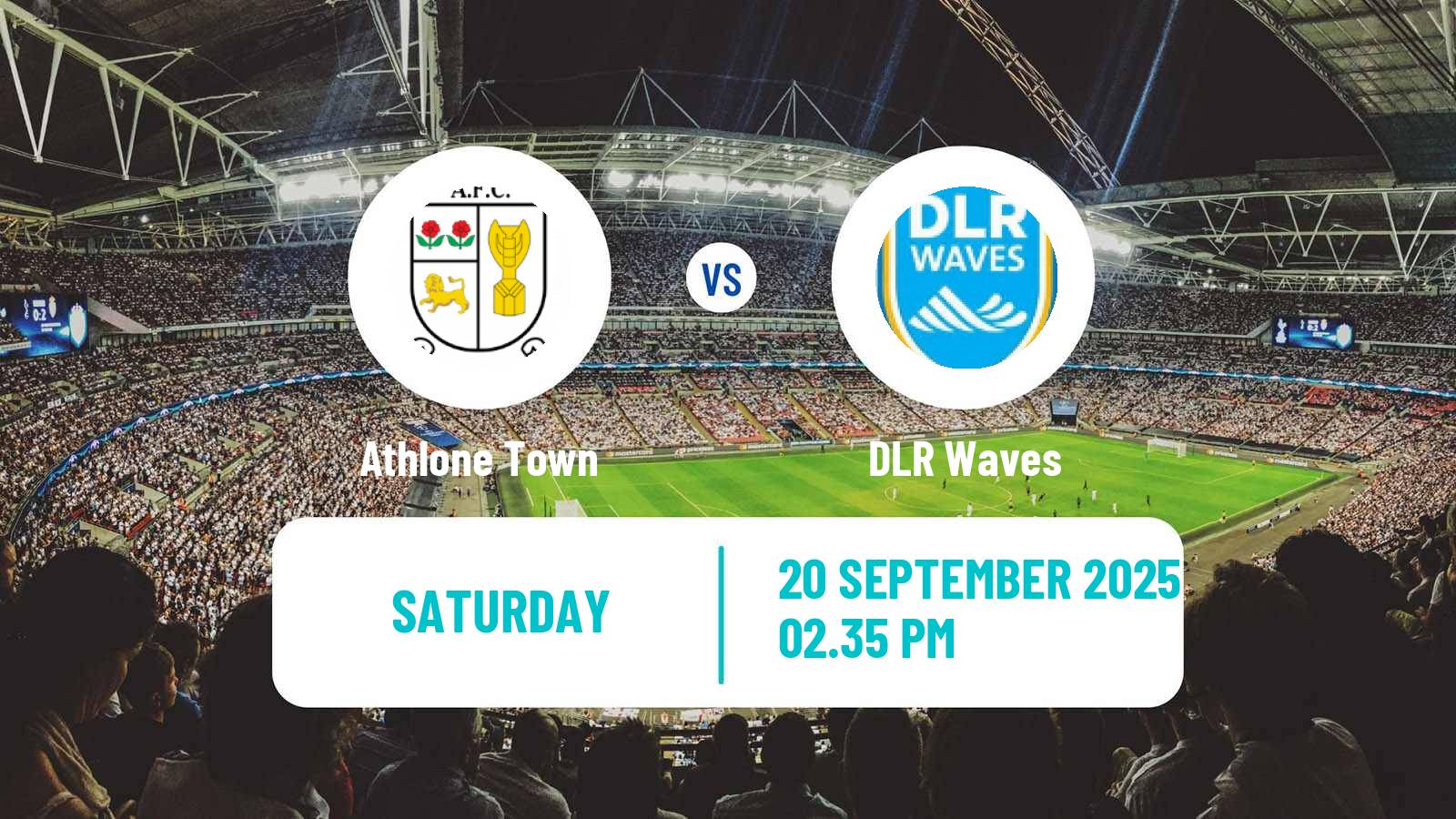 Soccer Irish National League Women Athlone Town - DLR Waves