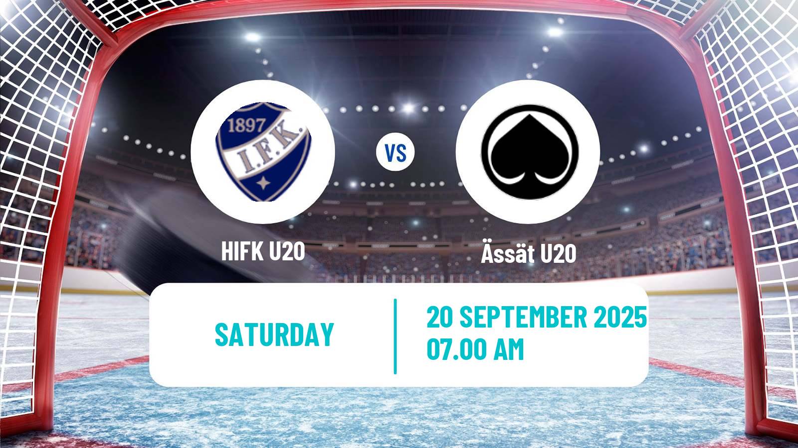 Hockey Finnish SM-sarja U20 HIFK U20 - Ässät U20