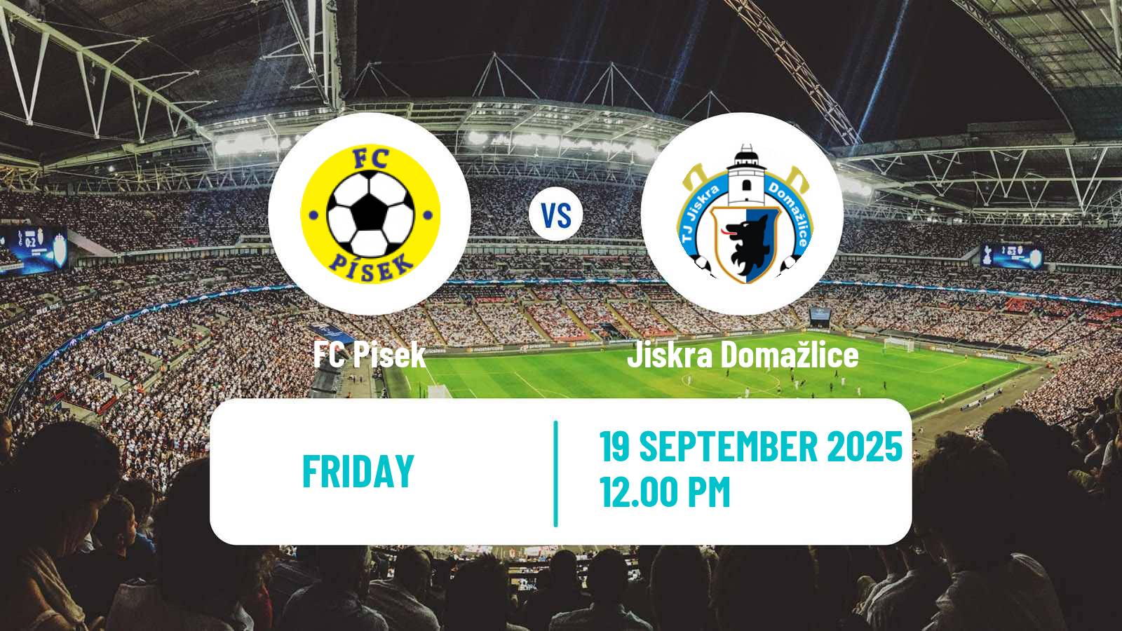 Soccer Czech CFL Group A Pisek - Jiskra Domažlice