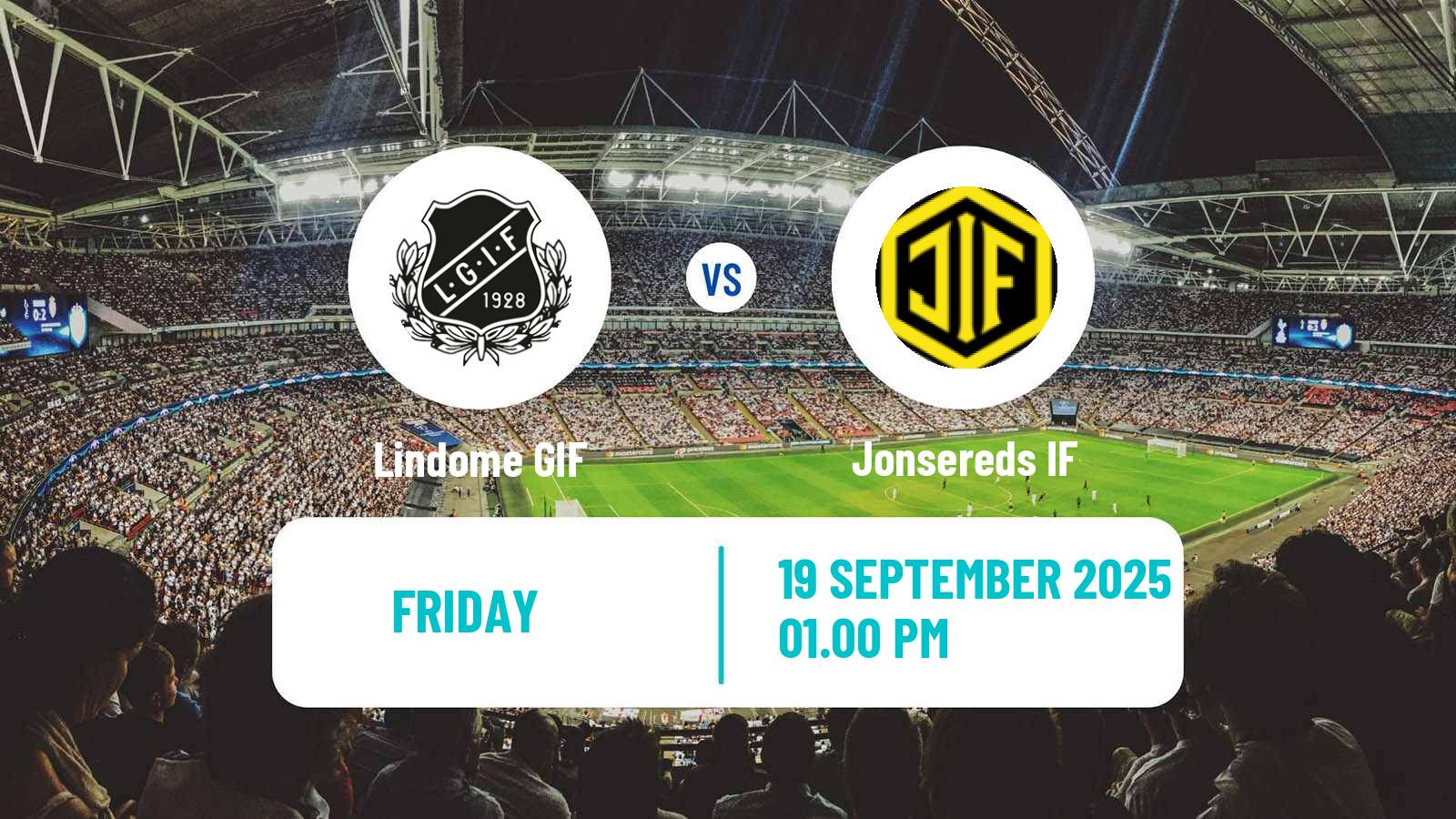 Soccer Swedish Division 2 - Västra Götaland Lindome - Jonsereds