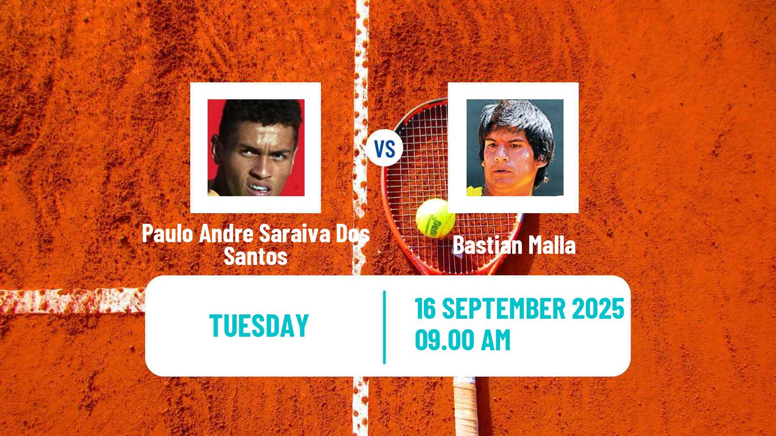 Tennis ITF M25 Londrina Men Paulo Andre Saraiva Dos Santos - Bastian Malla