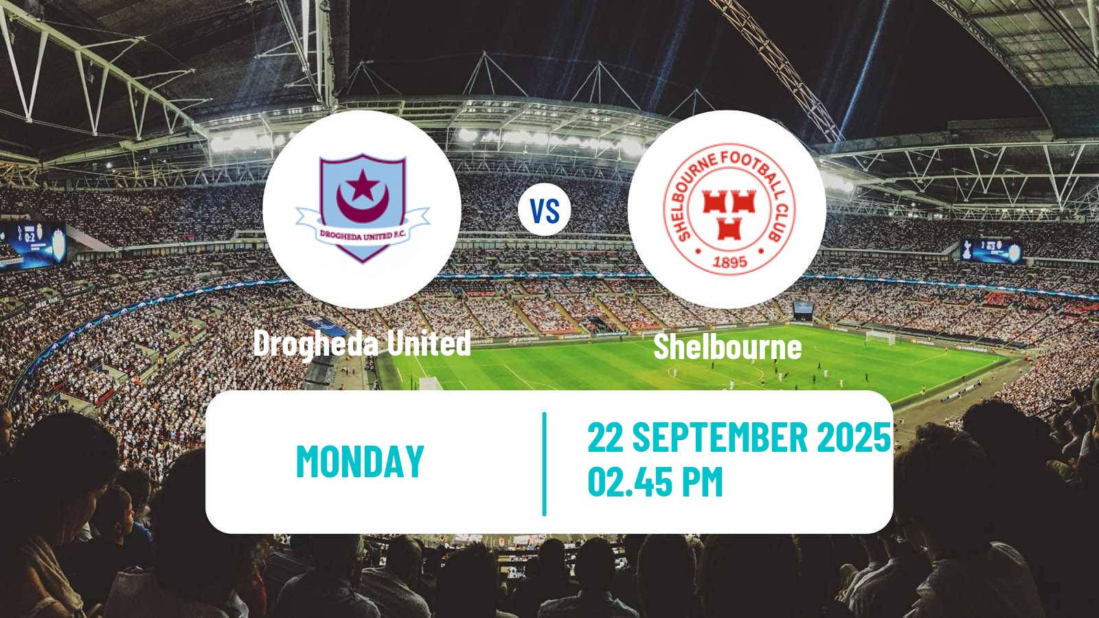 Soccer Irish Premier Division Drogheda United - Shelbourne