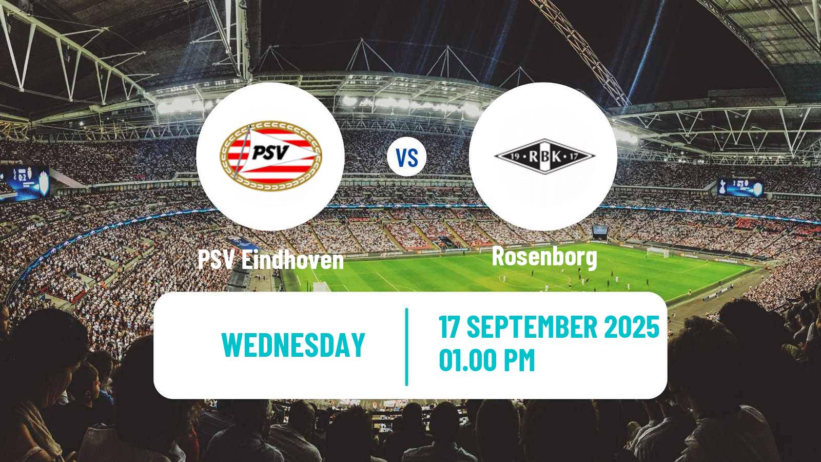Soccer UEFA Europa Cup Women PSV Eindhoven - Rosenborg