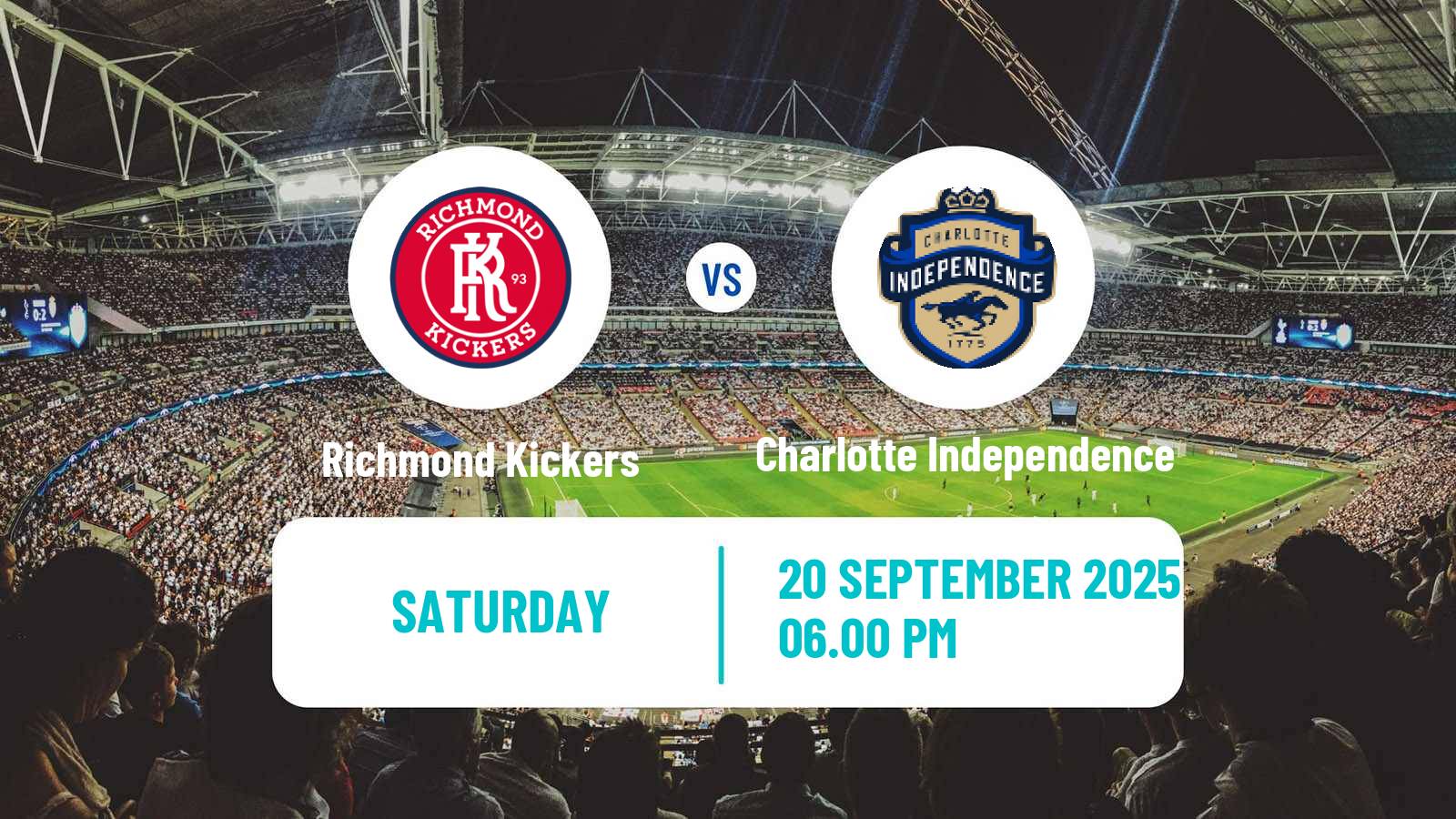 Soccer USL League One Richmond Kickers - Charlotte Independence