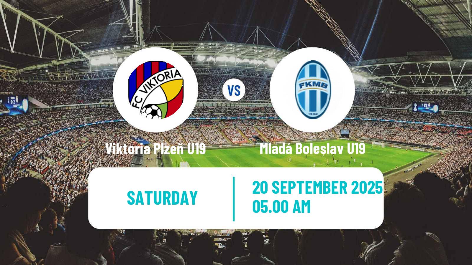 Soccer Czech U19 League Viktoria Plzeň U19 - Mladá Boleslav U19