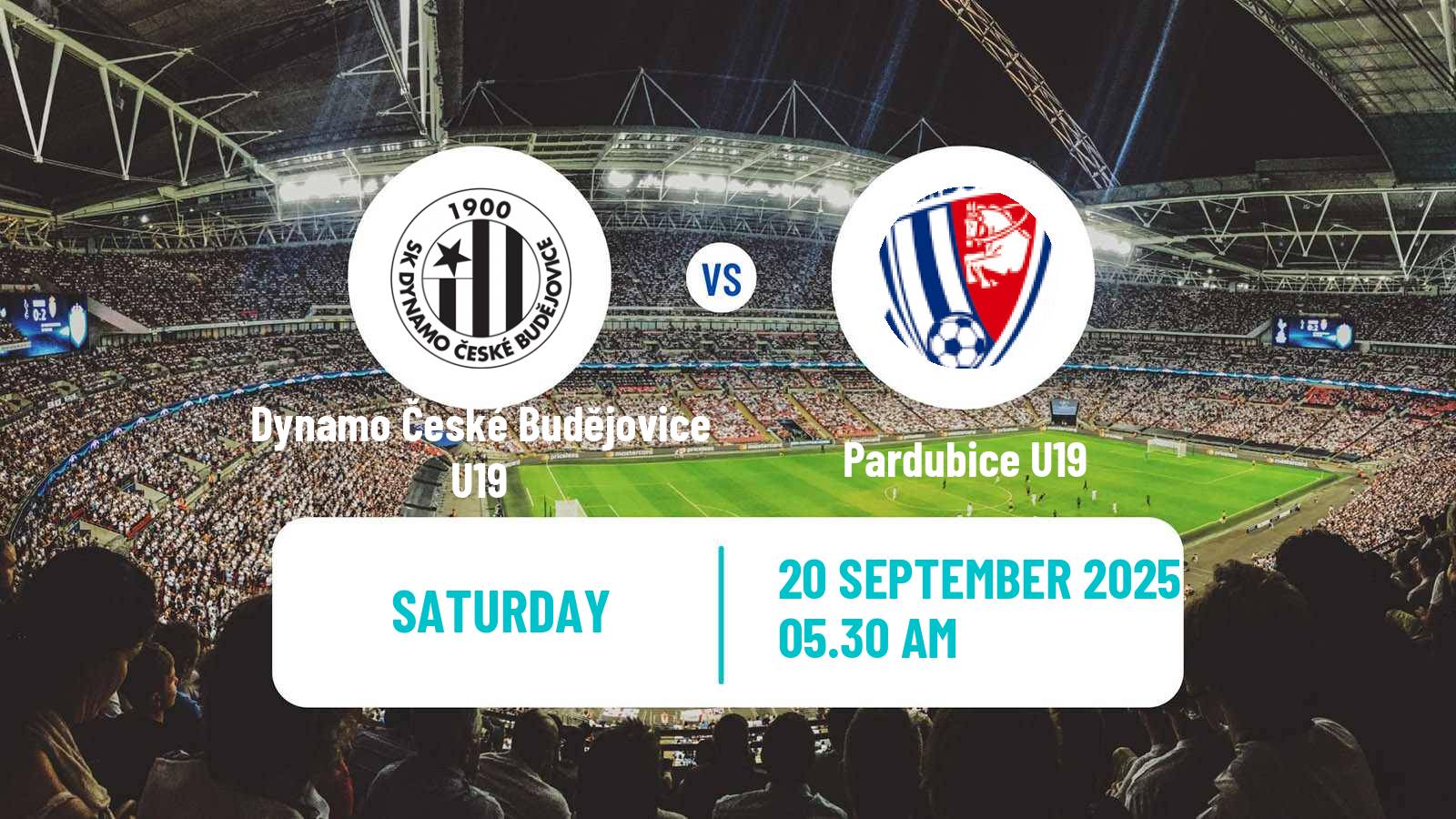 Soccer Czech U19 League Dynamo České Budějovice U19 - Pardubice U19
