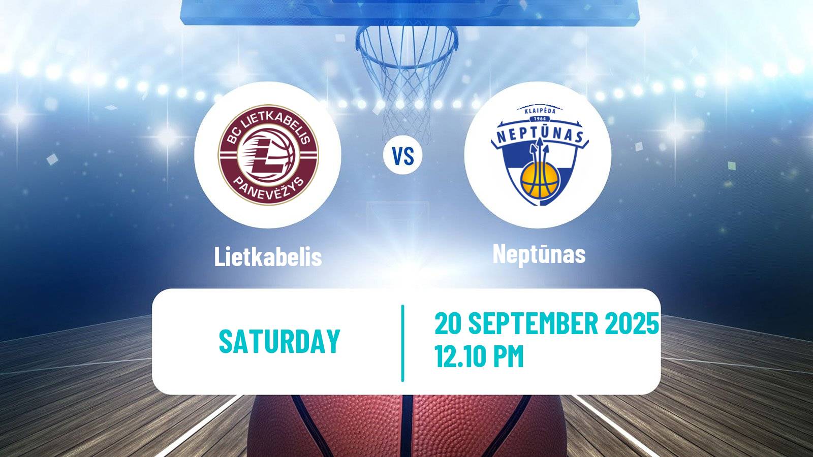 Basketball Lietuvos Krepsinio Lyga Lietkabelis - Neptūnas