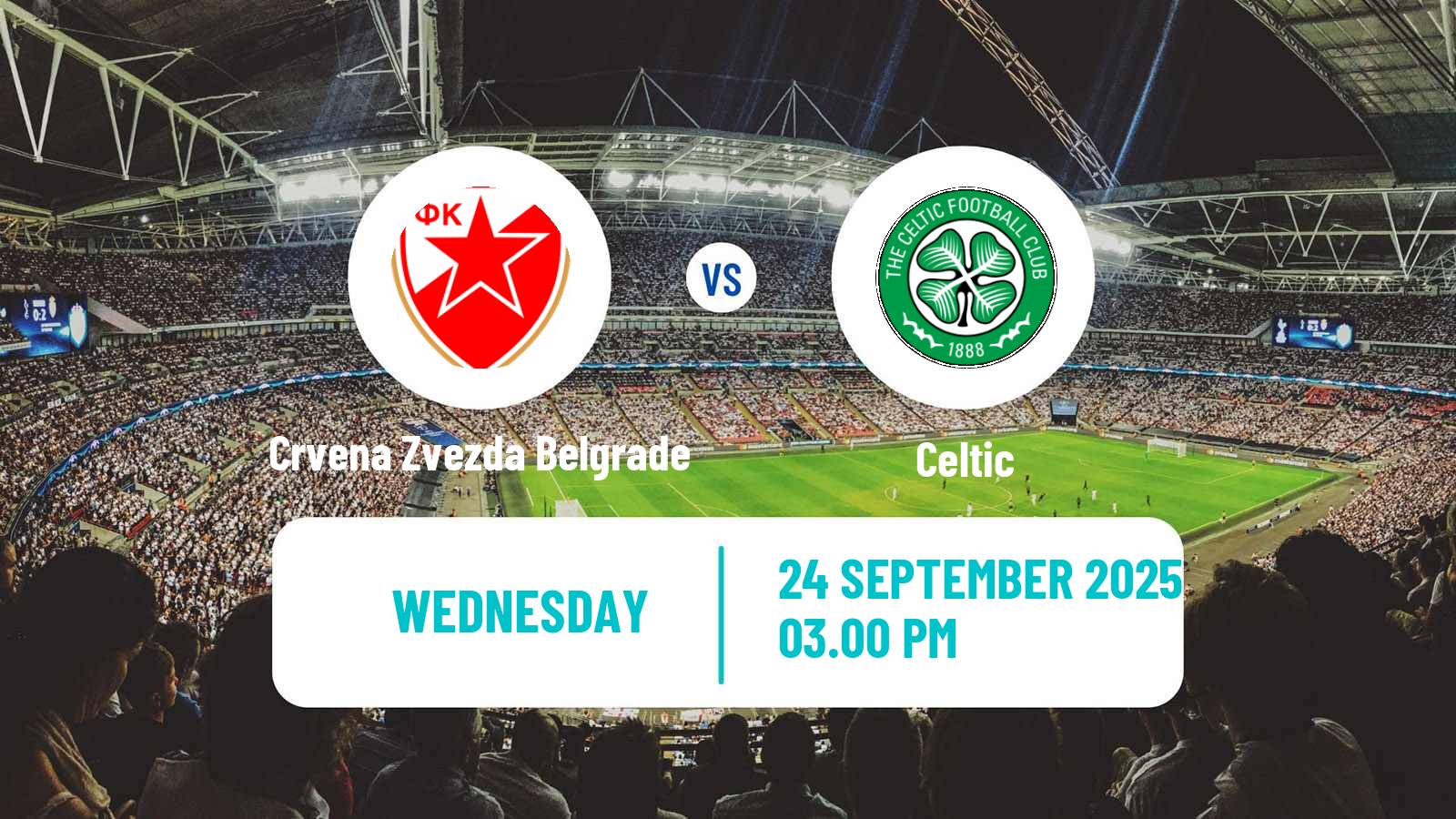 Soccer UEFA Europa League Crvena Zvezda Belgrade - Celtic