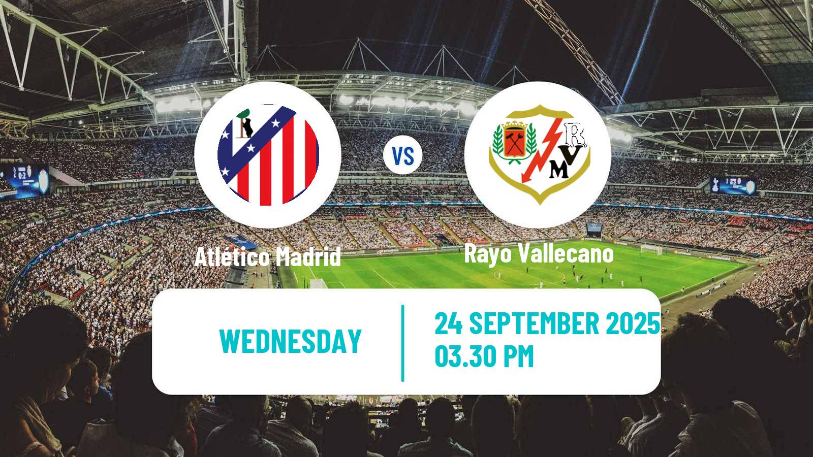 Soccer Spanish LaLiga Atlético Madrid - Rayo Vallecano