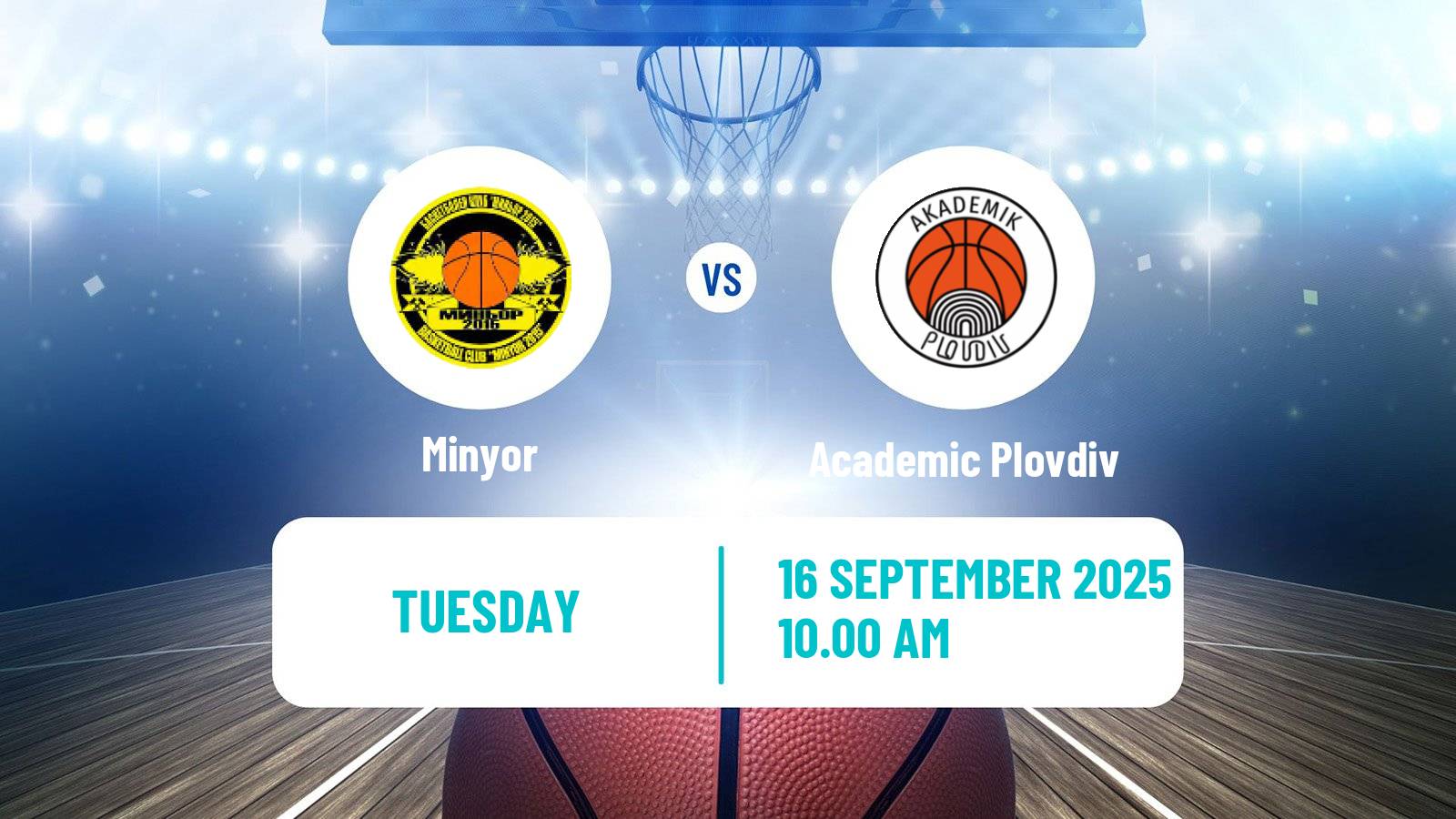 Basketball Club Friendly Basketball Minyor - Academic Plovdiv