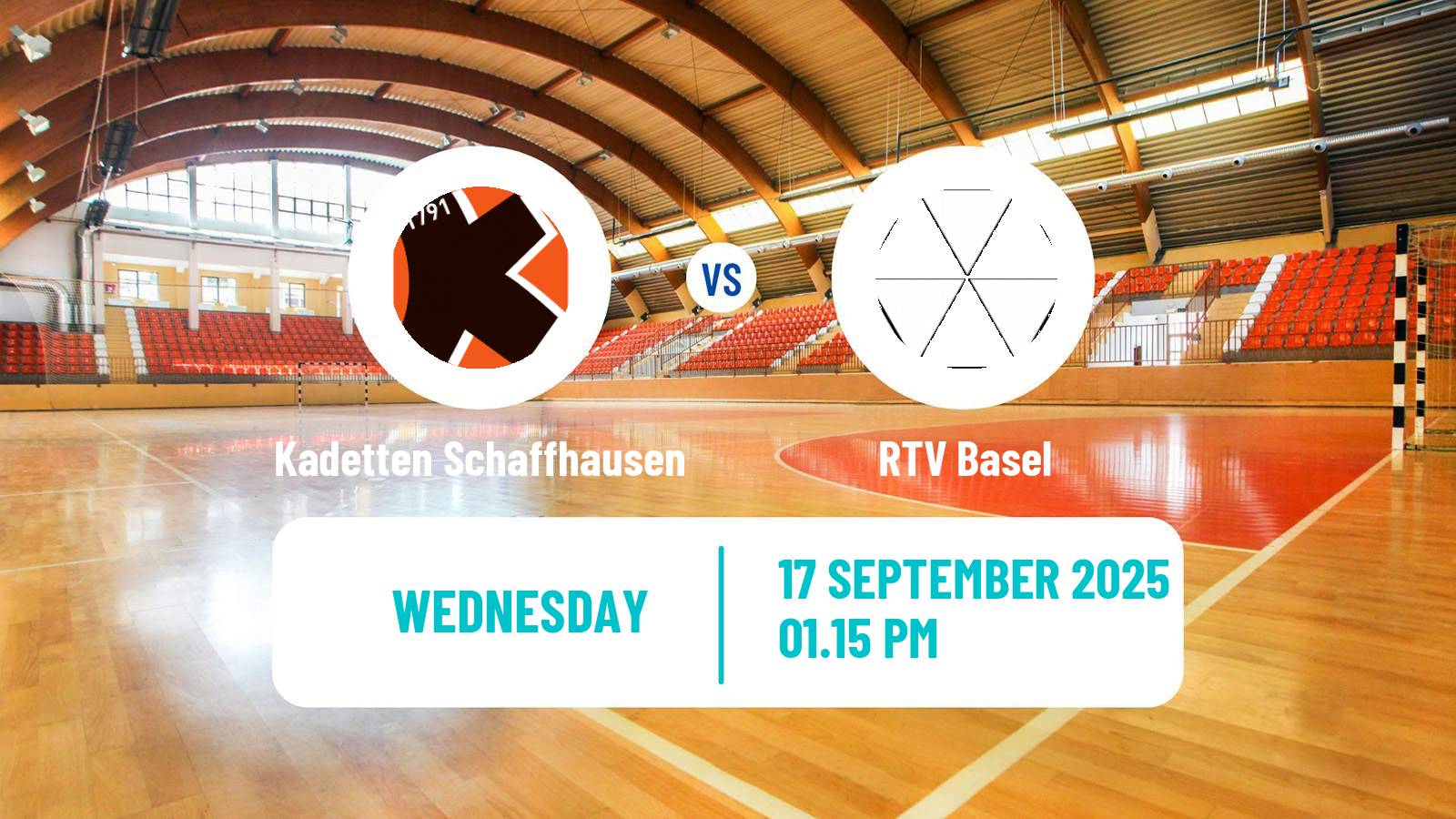 Handball Swiss NLA Handball Kadetten Schaffhausen - RTV Basel