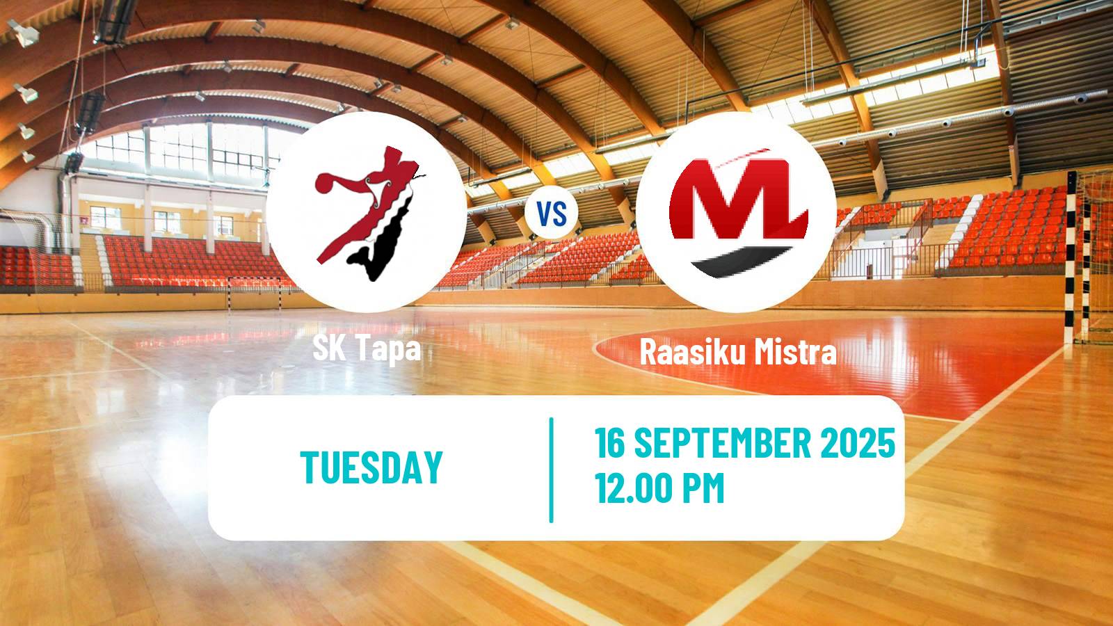 Handball Estonian Meistriliiga Handball Tapa - Raasiku Mistra