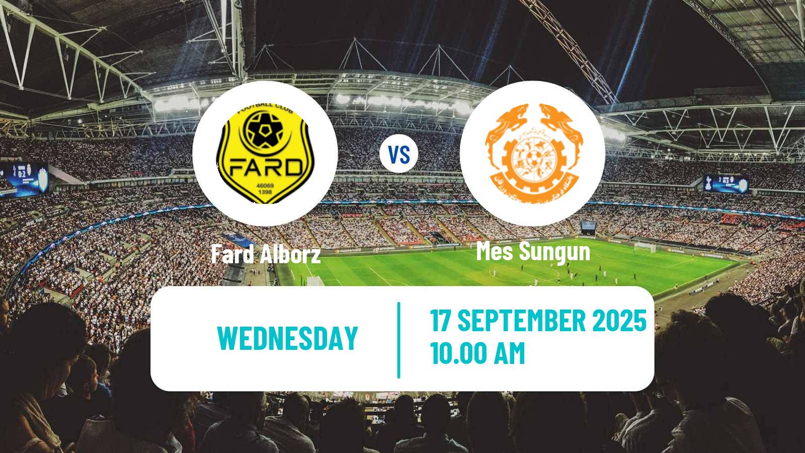 Soccer Iran Division 1 Fard Alborz - Mes Sungun