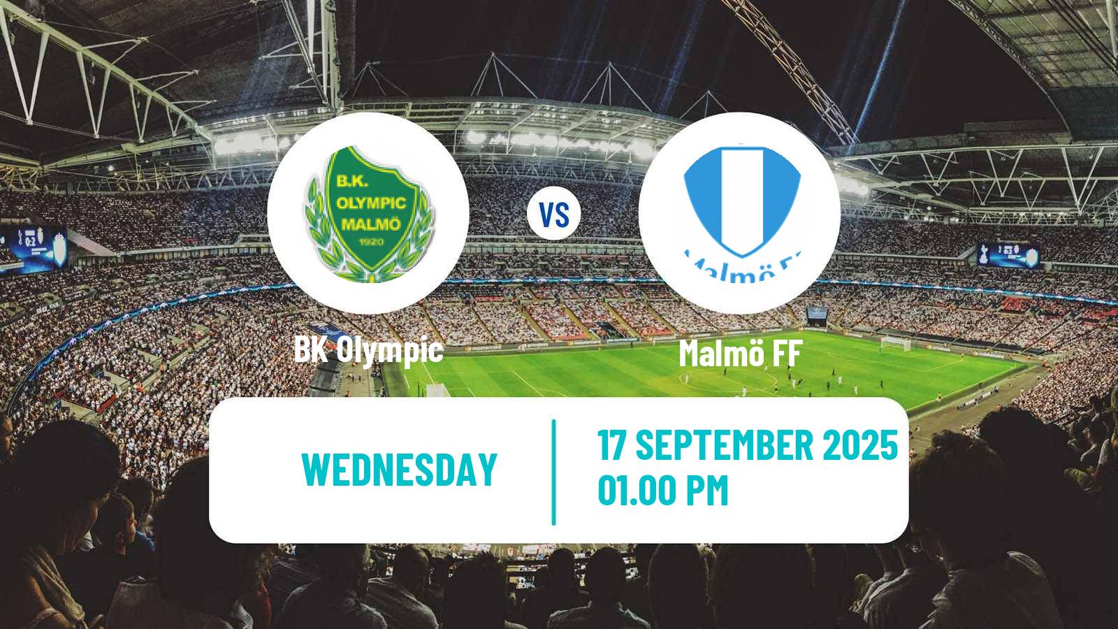 Soccer Svenska Cupen Olympic - Malmö