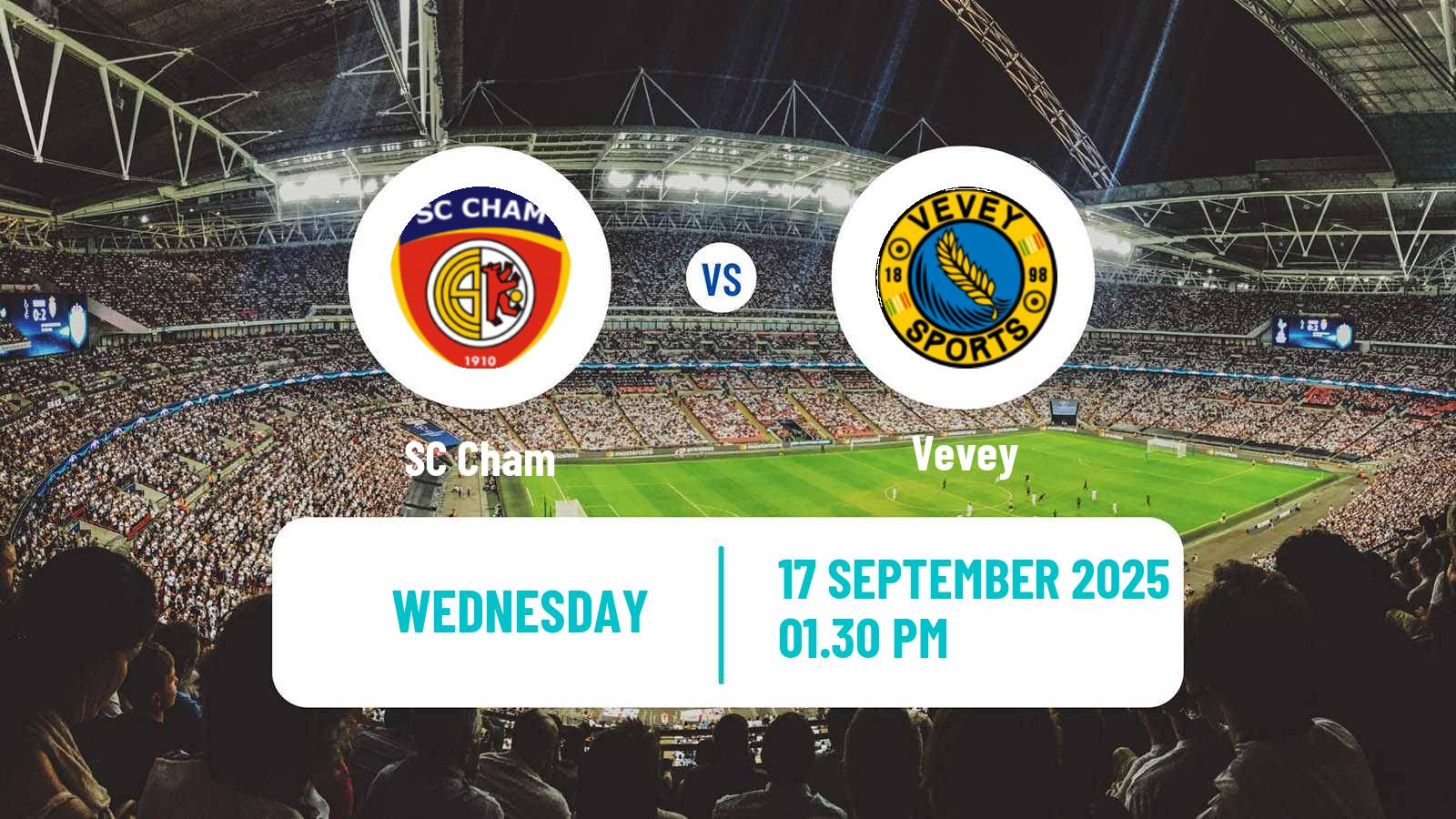 Soccer Swiss Promotion League Cham - Vevey