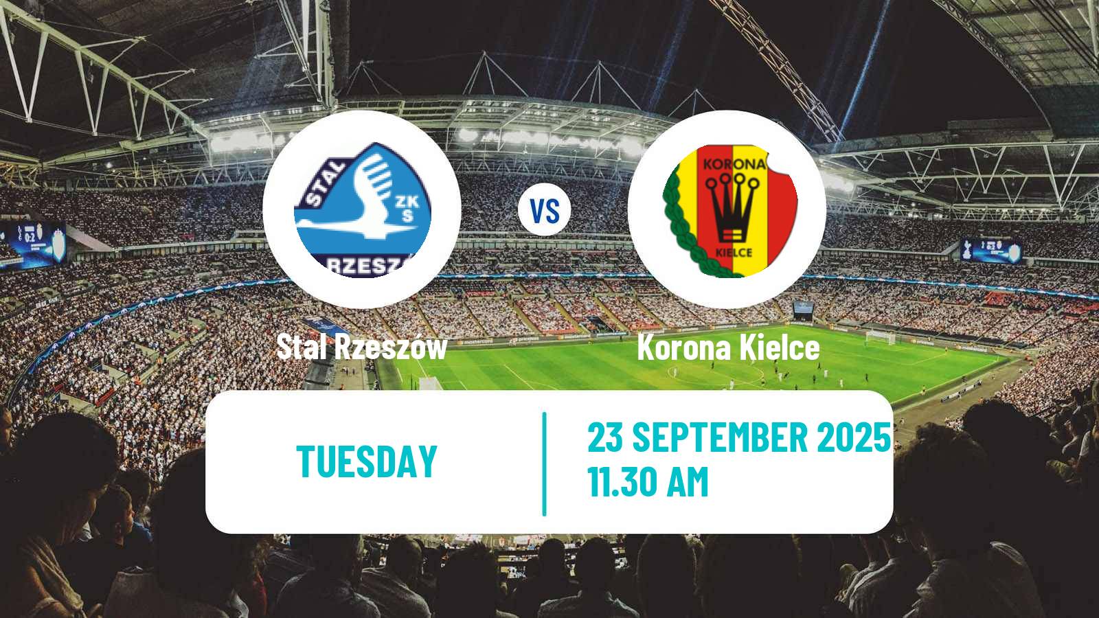 Soccer Polish Cup Stal Rzeszów - Korona Kielce