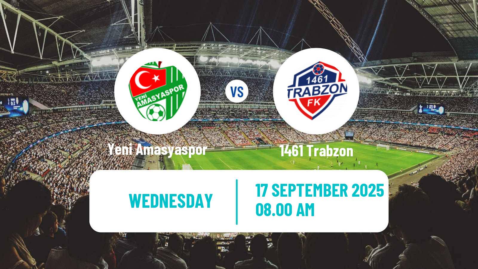 Soccer Turkish Cup Yeni Amasyaspor - 1461 Trabzon