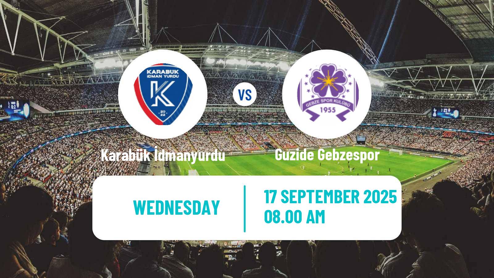 Soccer Turkish Cup Karabük İdmanyurdu - Guzide Gebzespor