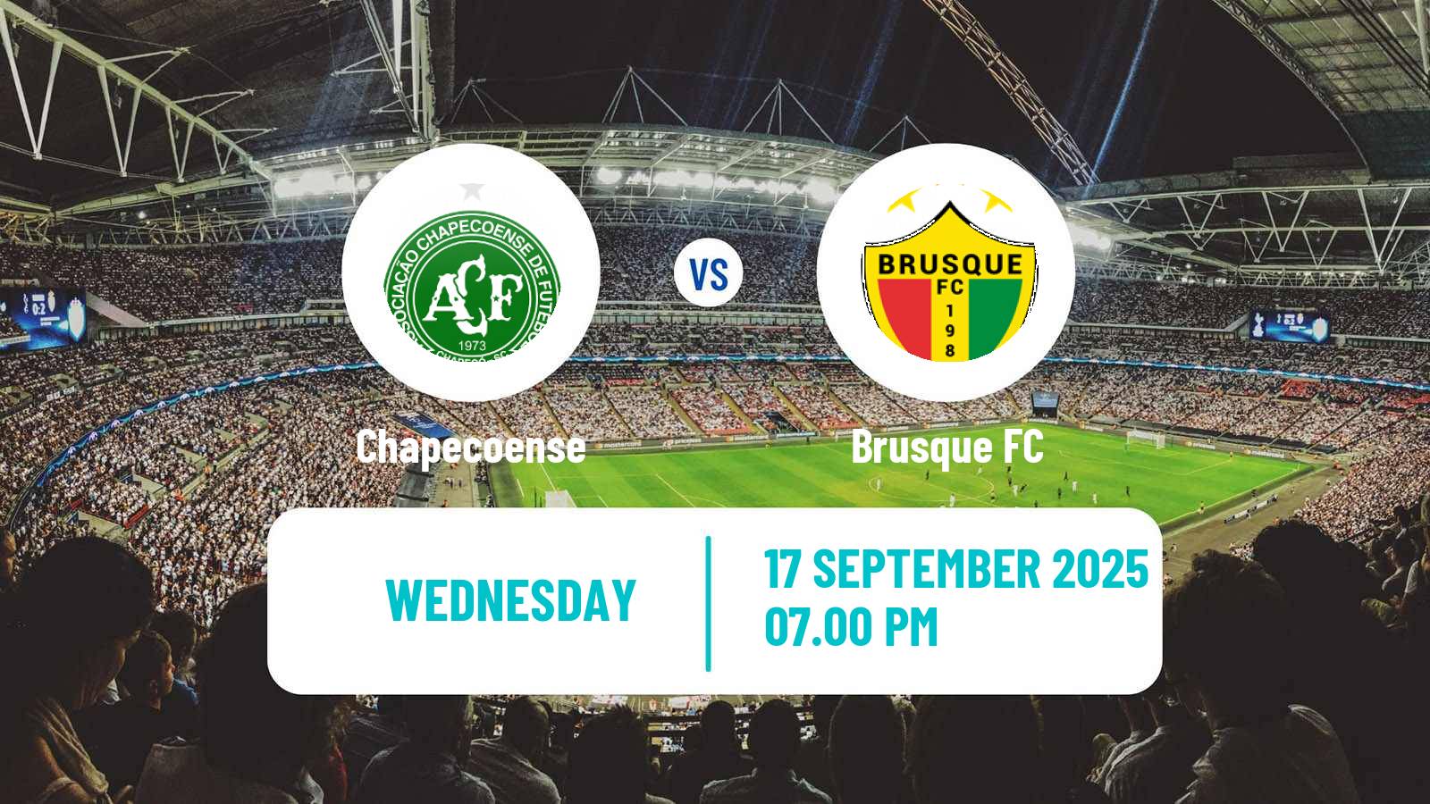 Soccer Brazilian Copa Santa Catarina Chapecoense - Brusque
