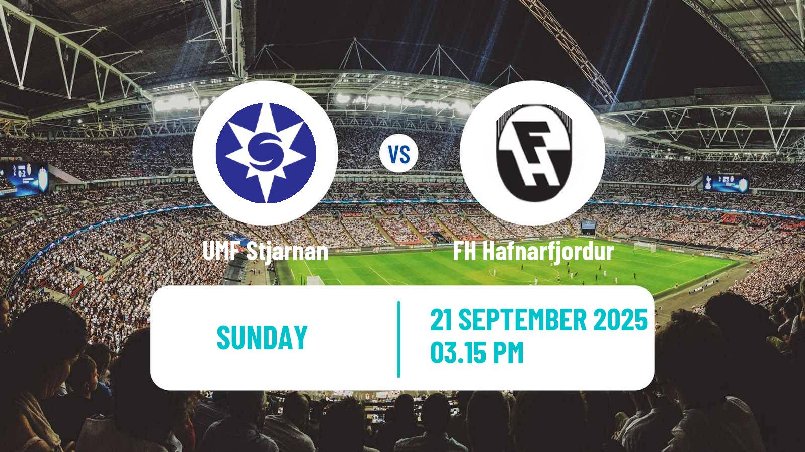 Soccer Icelandic Besta-deild karla Stjarnan - FH Hafnarfjordur