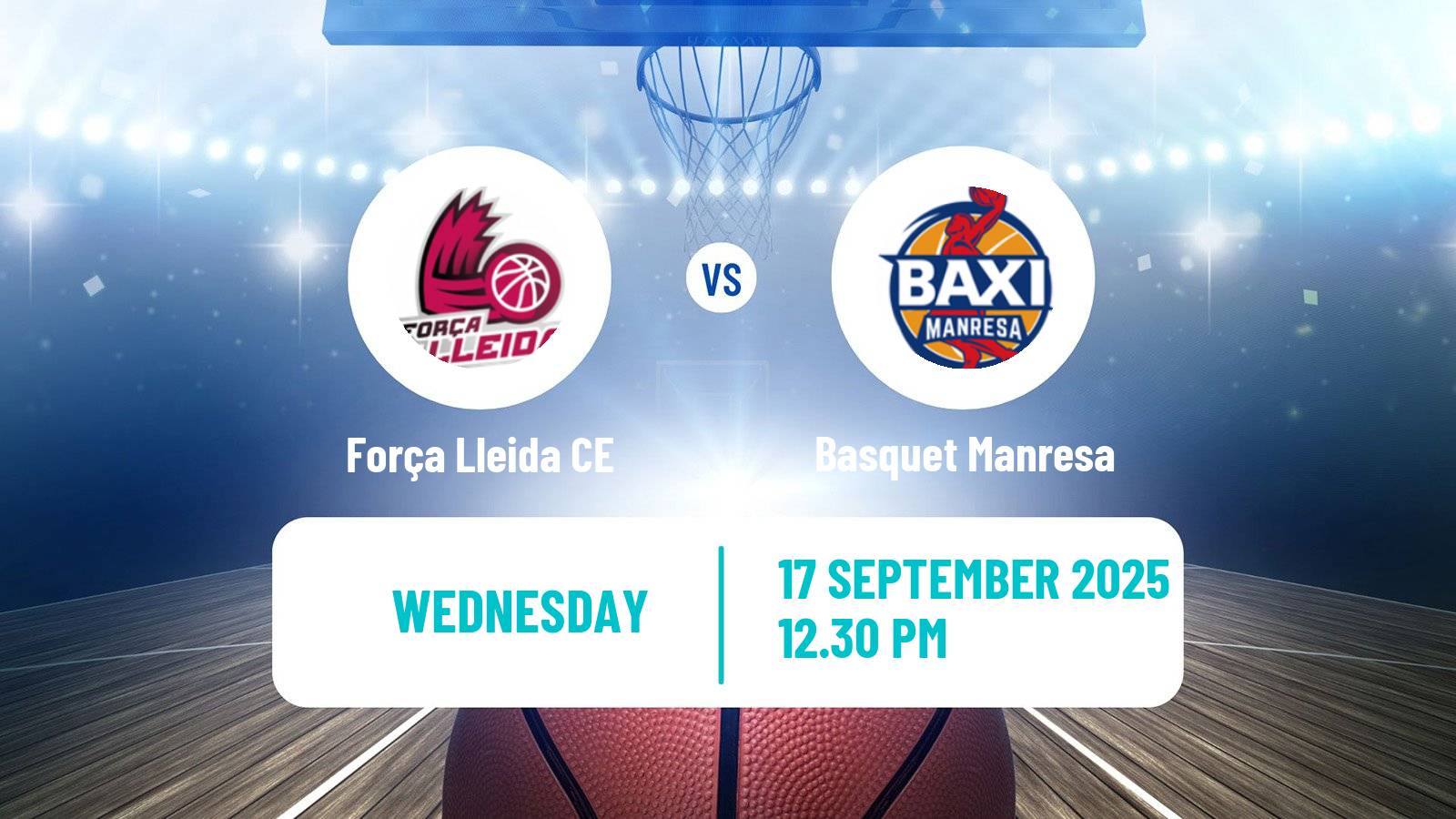Basketball Club Friendly Basketball Força Lleida CE - Basquet Manresa