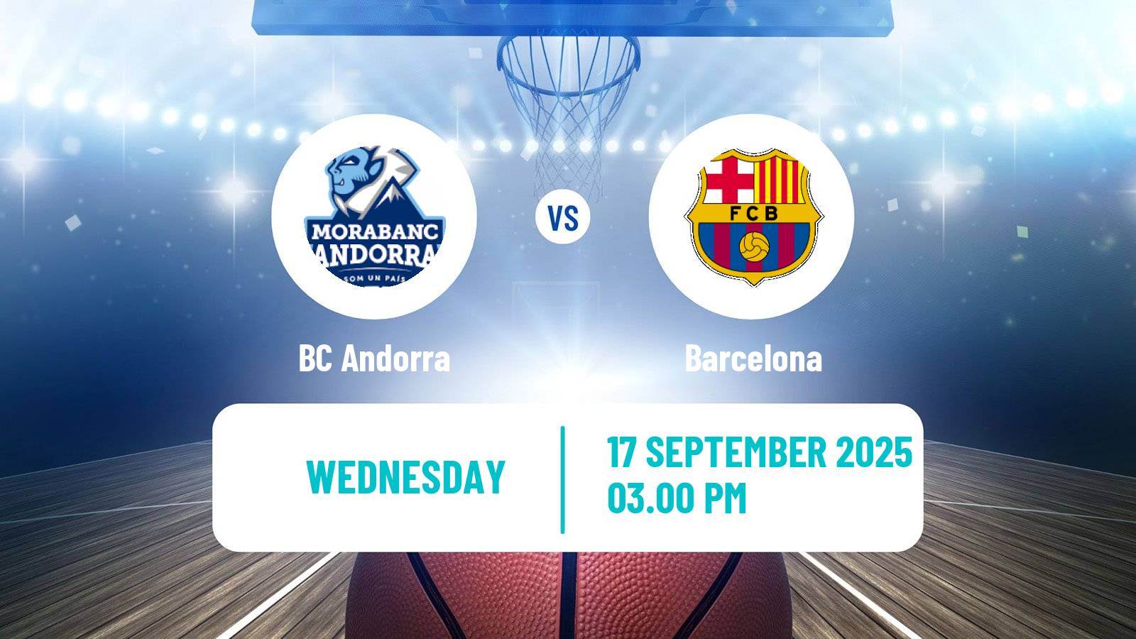 Basketball Club Friendly Basketball BC Andorra - Barcelona