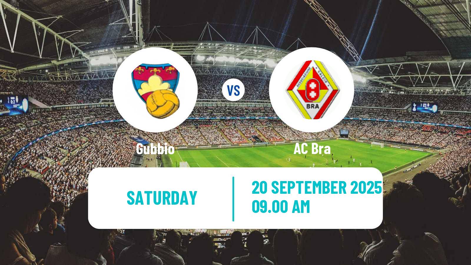 Soccer Italian Serie C Group B Gubbio - Bra