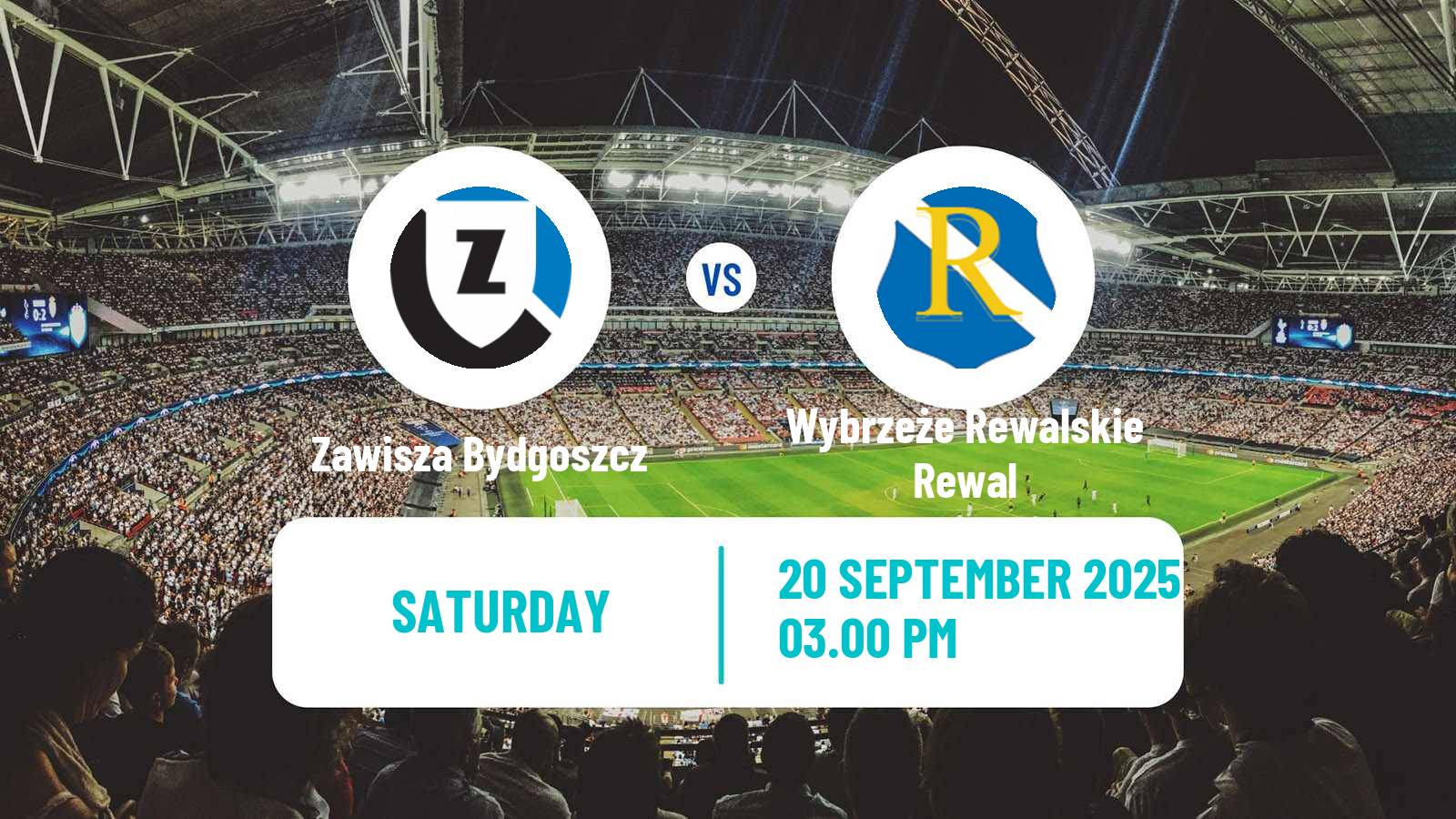 Soccer Polish Division 3 - Group II Zawisza Bydgoszcz - Wybrzeże Rewalskie Rewal