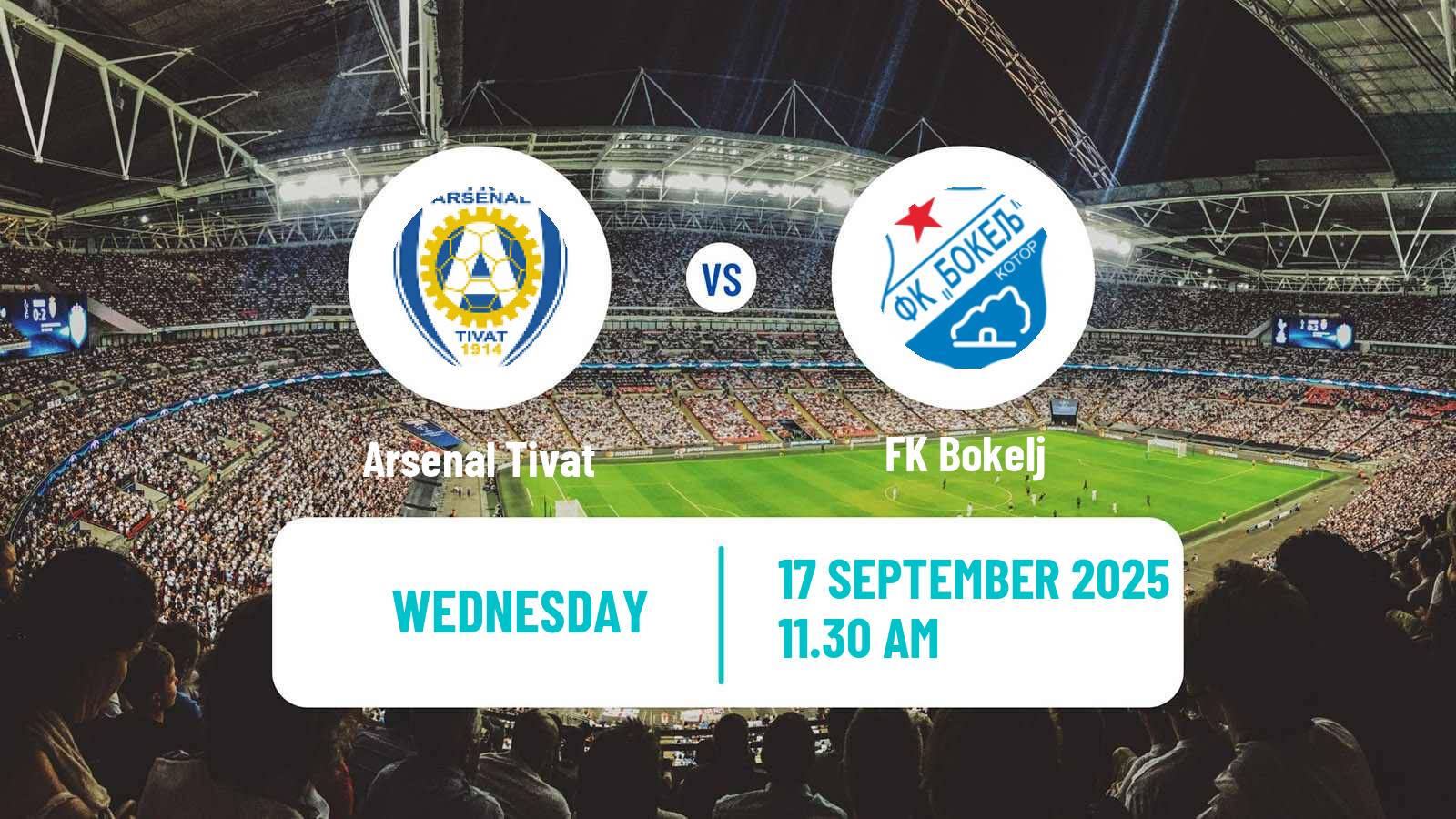 Soccer Montenegrin First League Arsenal Tivat - Bokelj