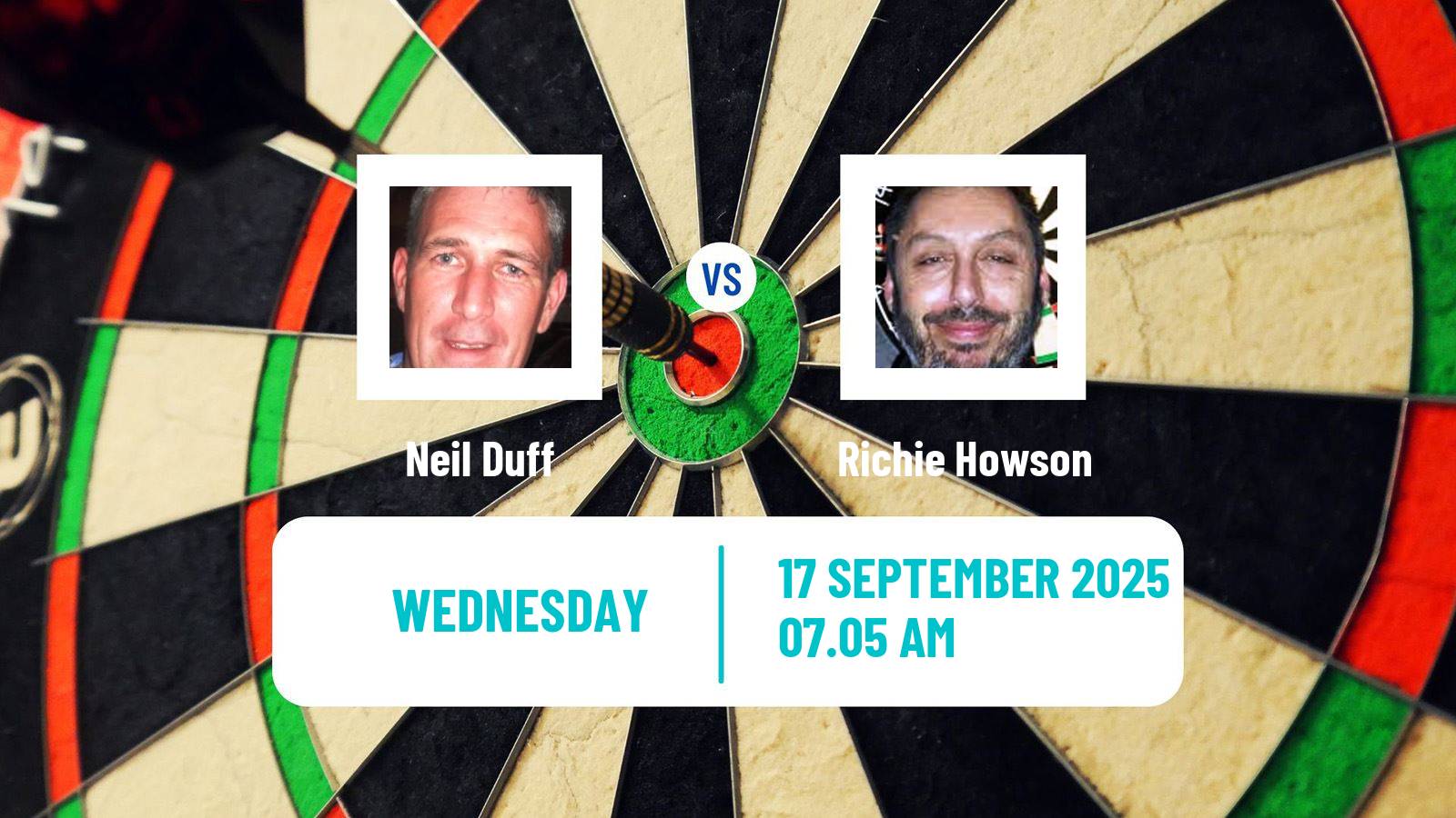 Darts Modus Super Series Neil Duff - Richie Howson