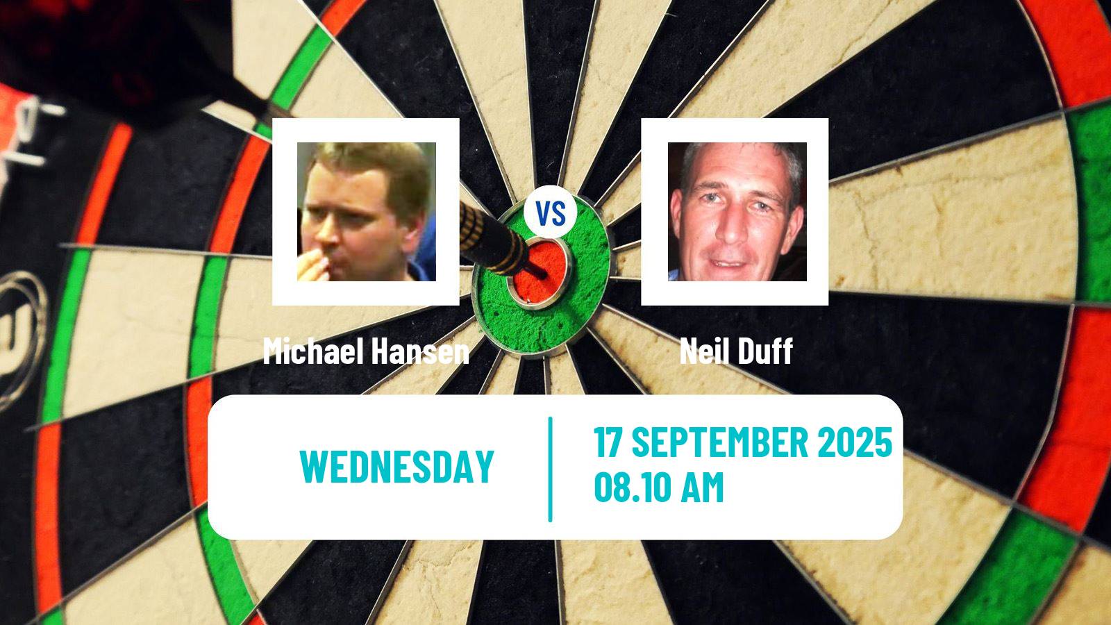 Darts Modus Super Series Michael Hansen - Neil Duff