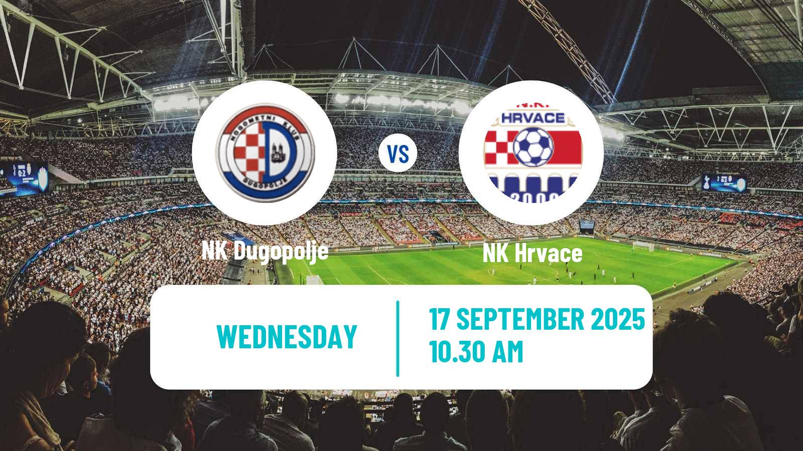 Soccer Croatian Prva NL Dugopolje - Hrvace