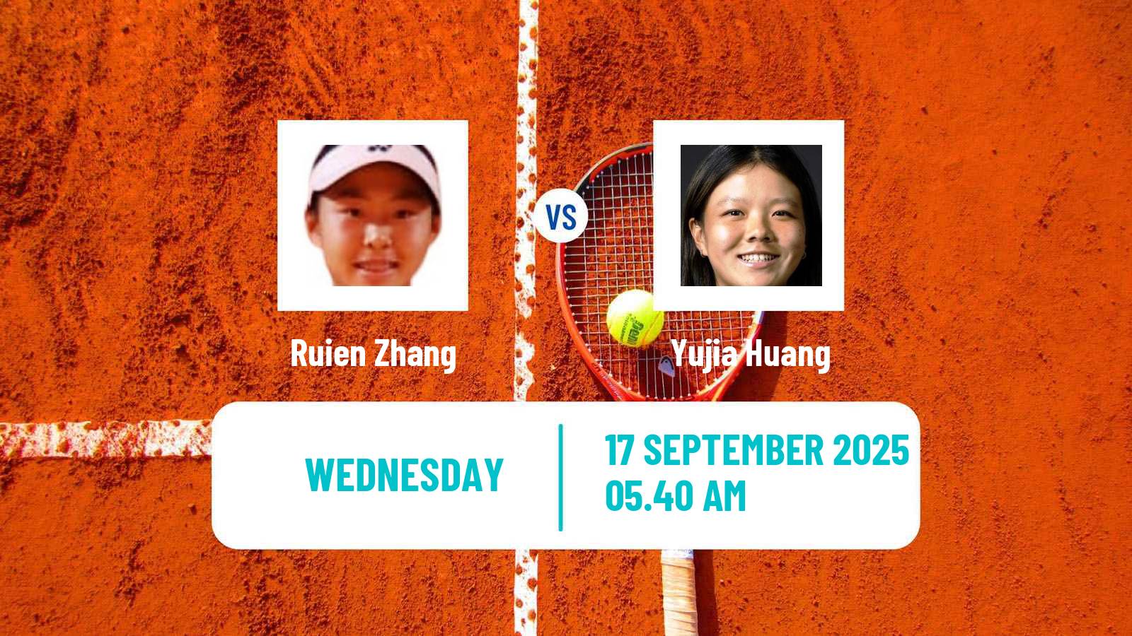 Tennis ITF W35 Shenyang Women Ruien Zhang - Yujia Huang