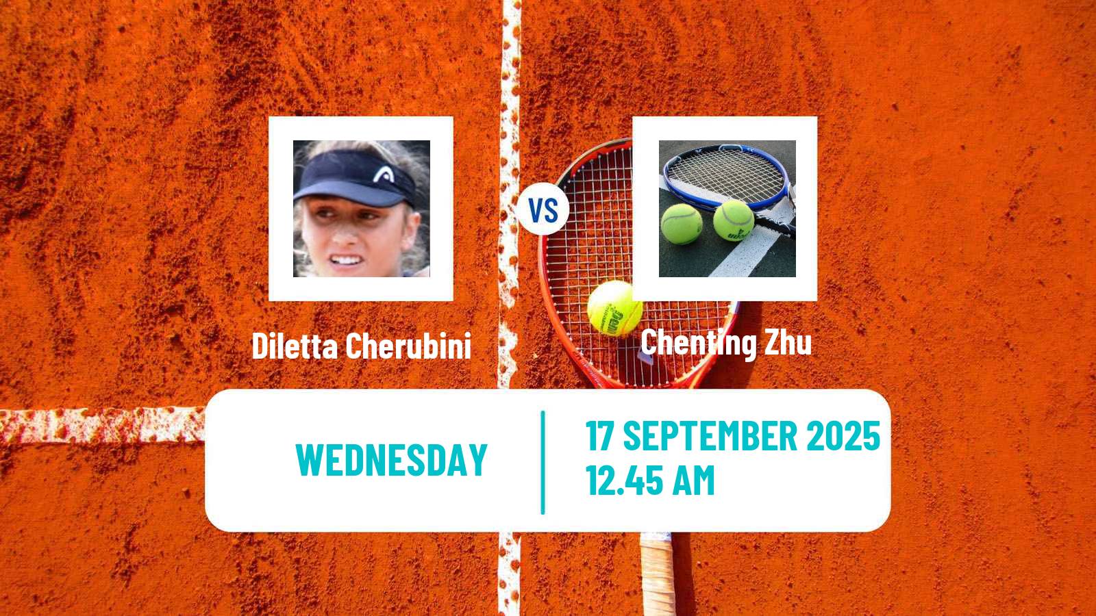 Tennis ITF W35 Shenyang Women Diletta Cherubini - Chenting Zhu