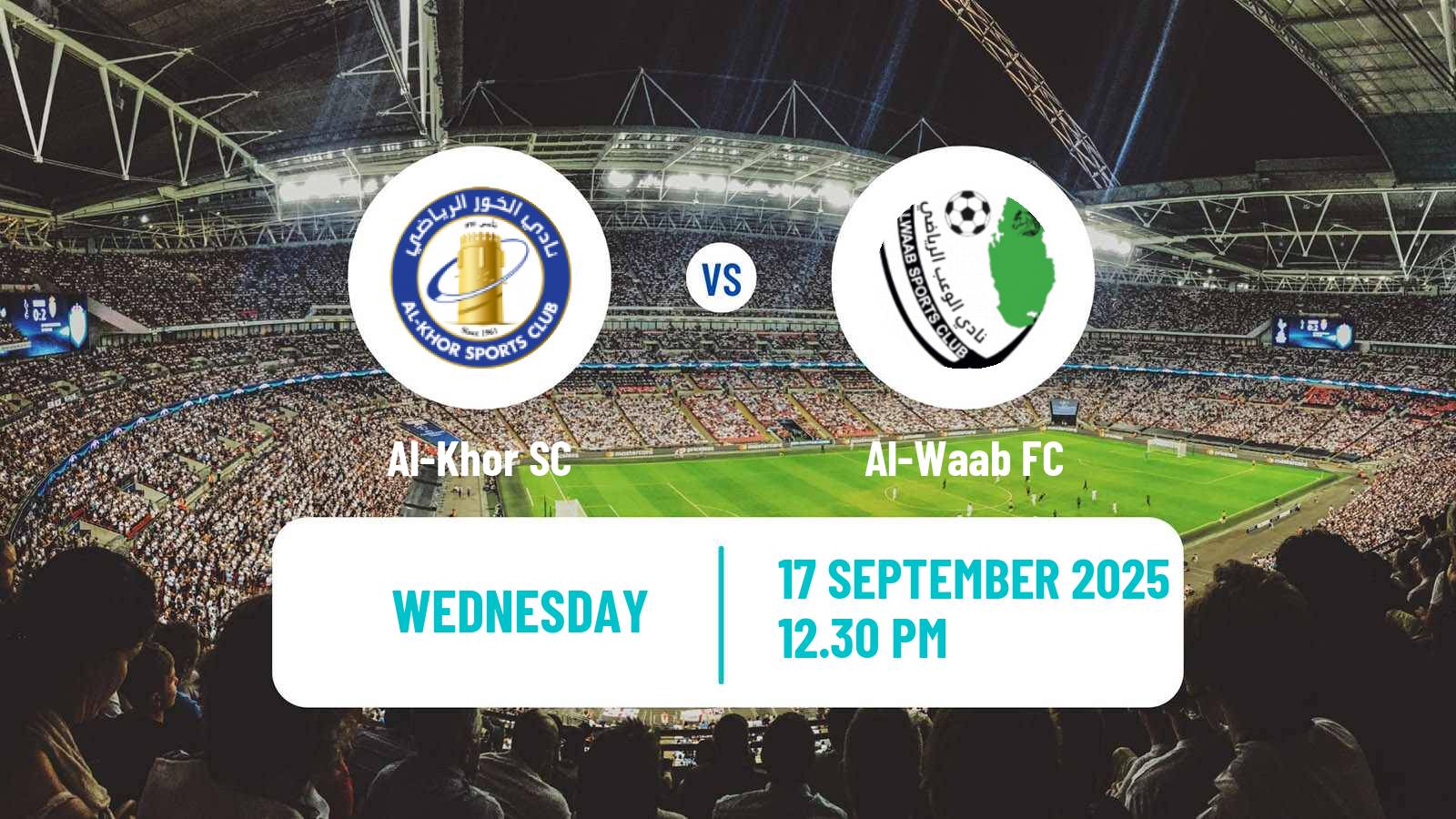 Soccer Qatar Division 2 Al-Khor - Al-Waab