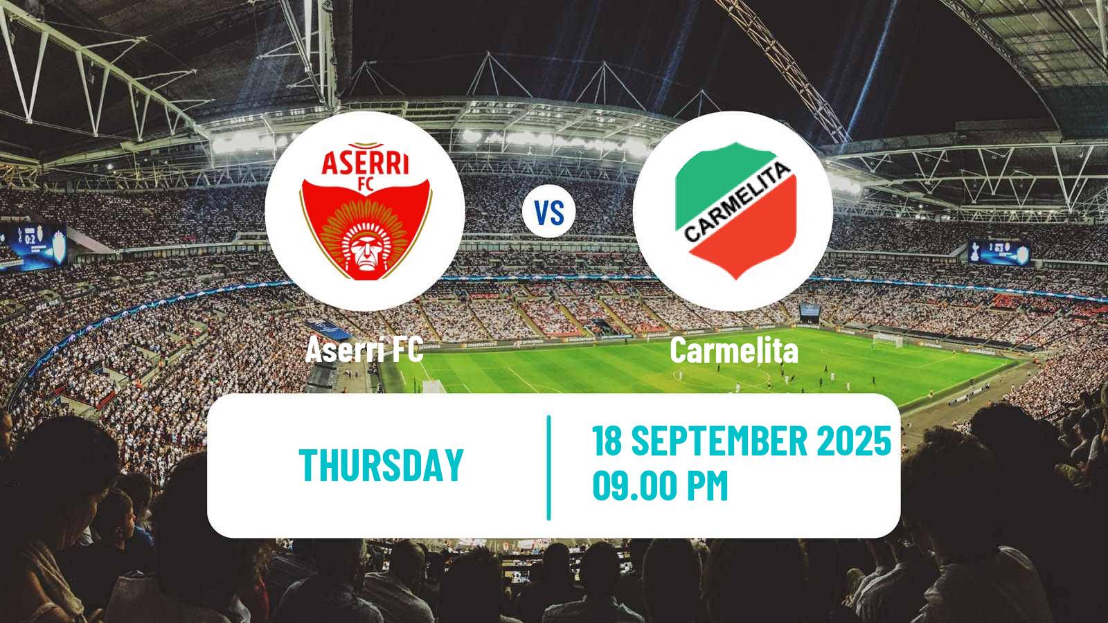 Soccer Costa Rican Liga de Ascenso Aserrí - Carmelita