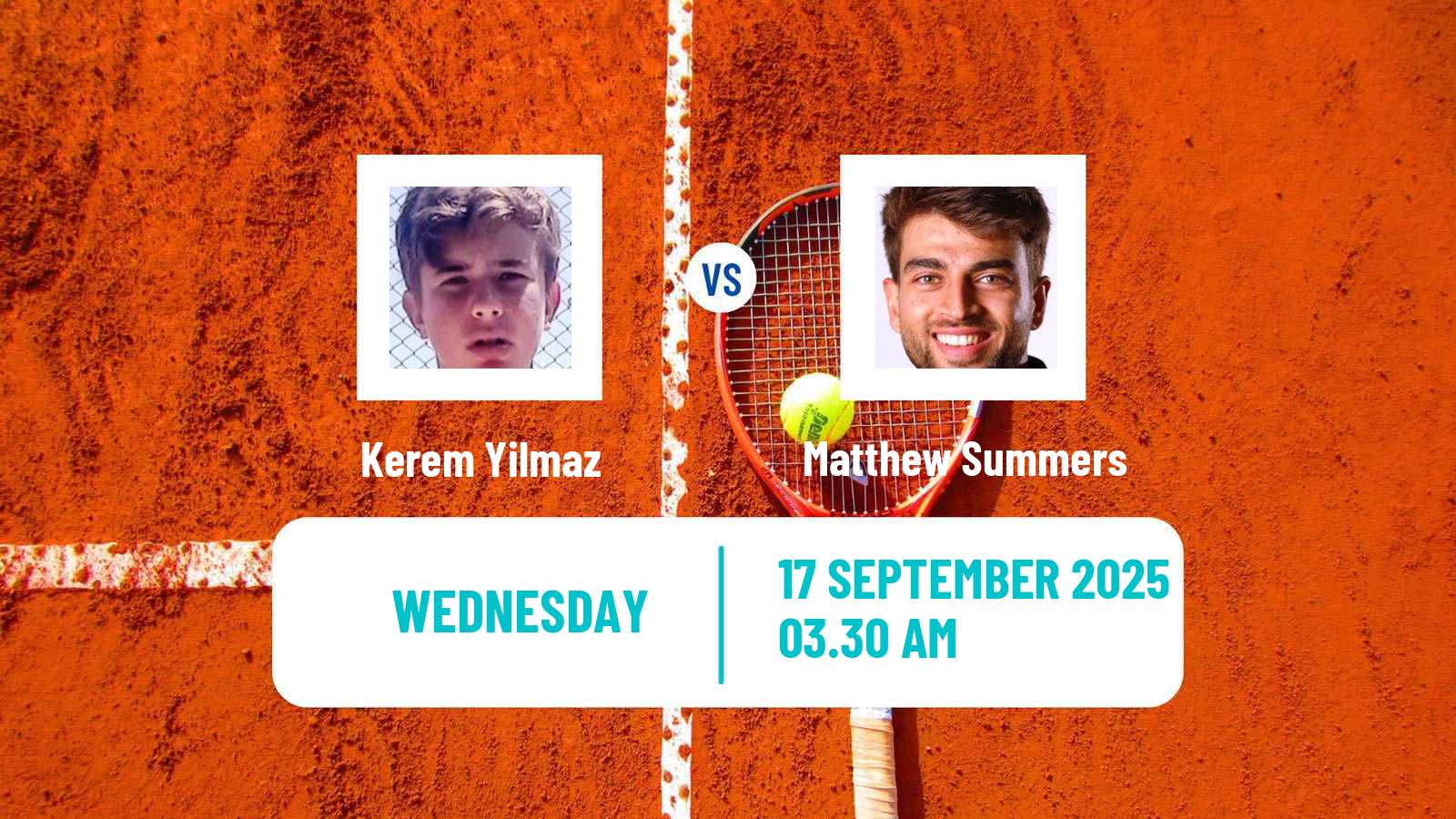 Tennis ITF M15 Kayseri 7 Men Kerem Yilmaz - Matthew Summers
