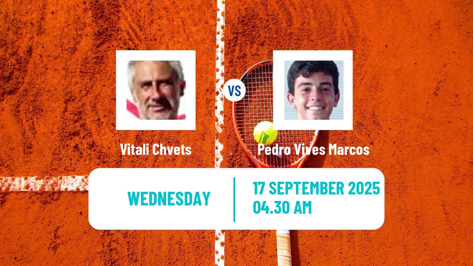 Tennis ITF M15 Melilla Men Vitali Chvets - Pedro Vives Marcos