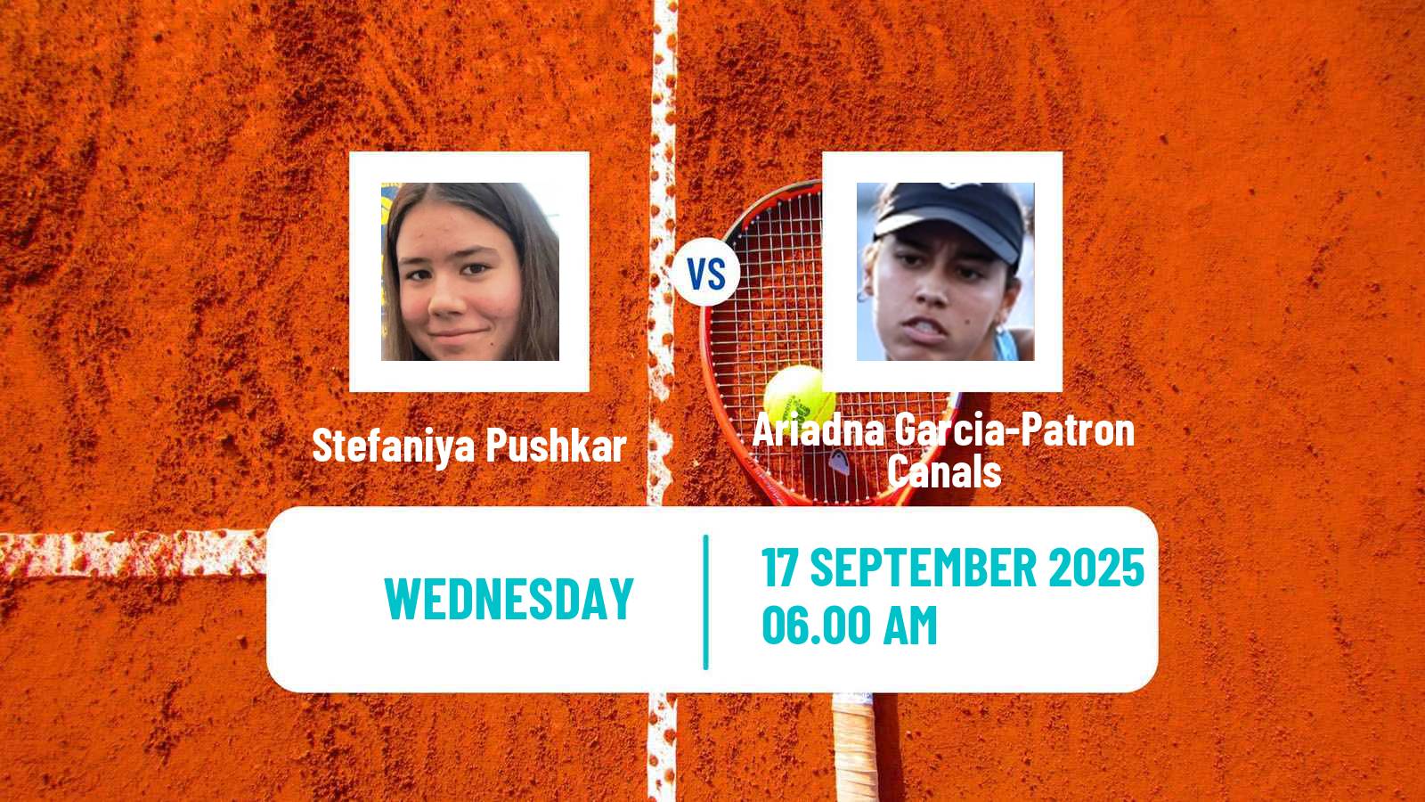 Tennis ITF W15 Ceuta Women Stefaniya Pushkar - Ariadna Garcia-Patron Canals
