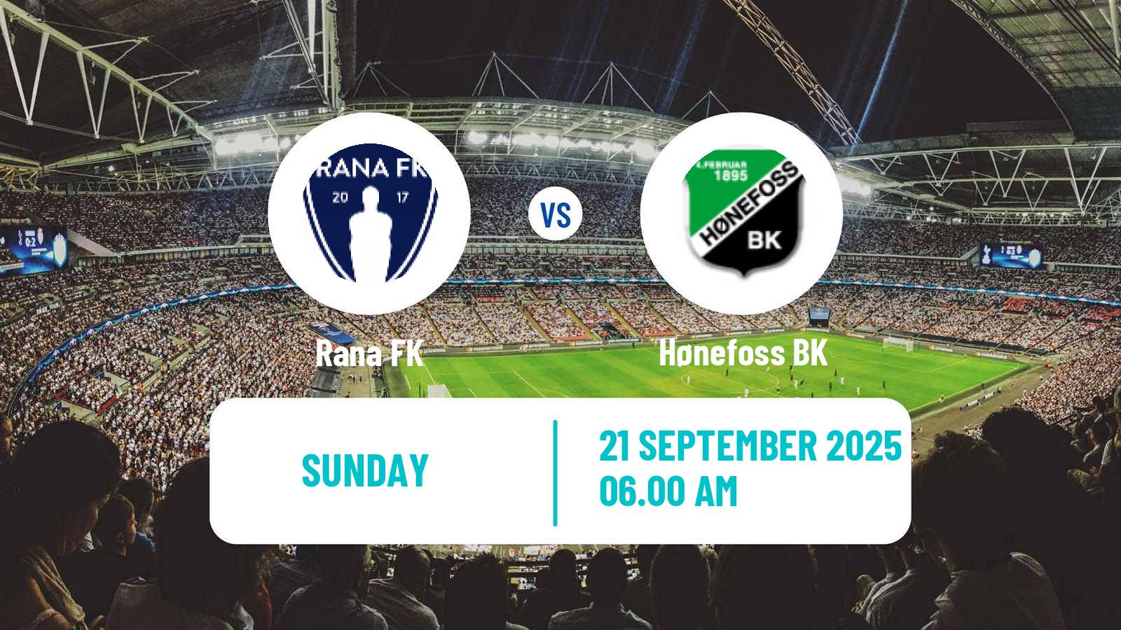 Soccer Norwegian Division 2 - Group 2 Rana - Hønefoss