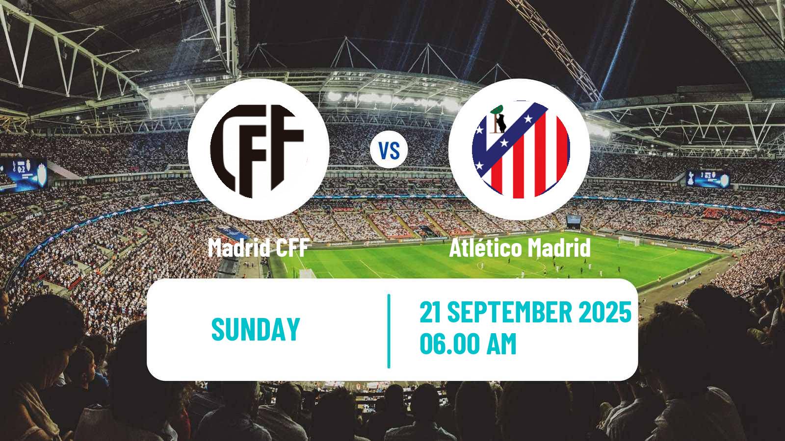 Soccer Spanish Primera División Women Madrid CFF - Atlético Madrid