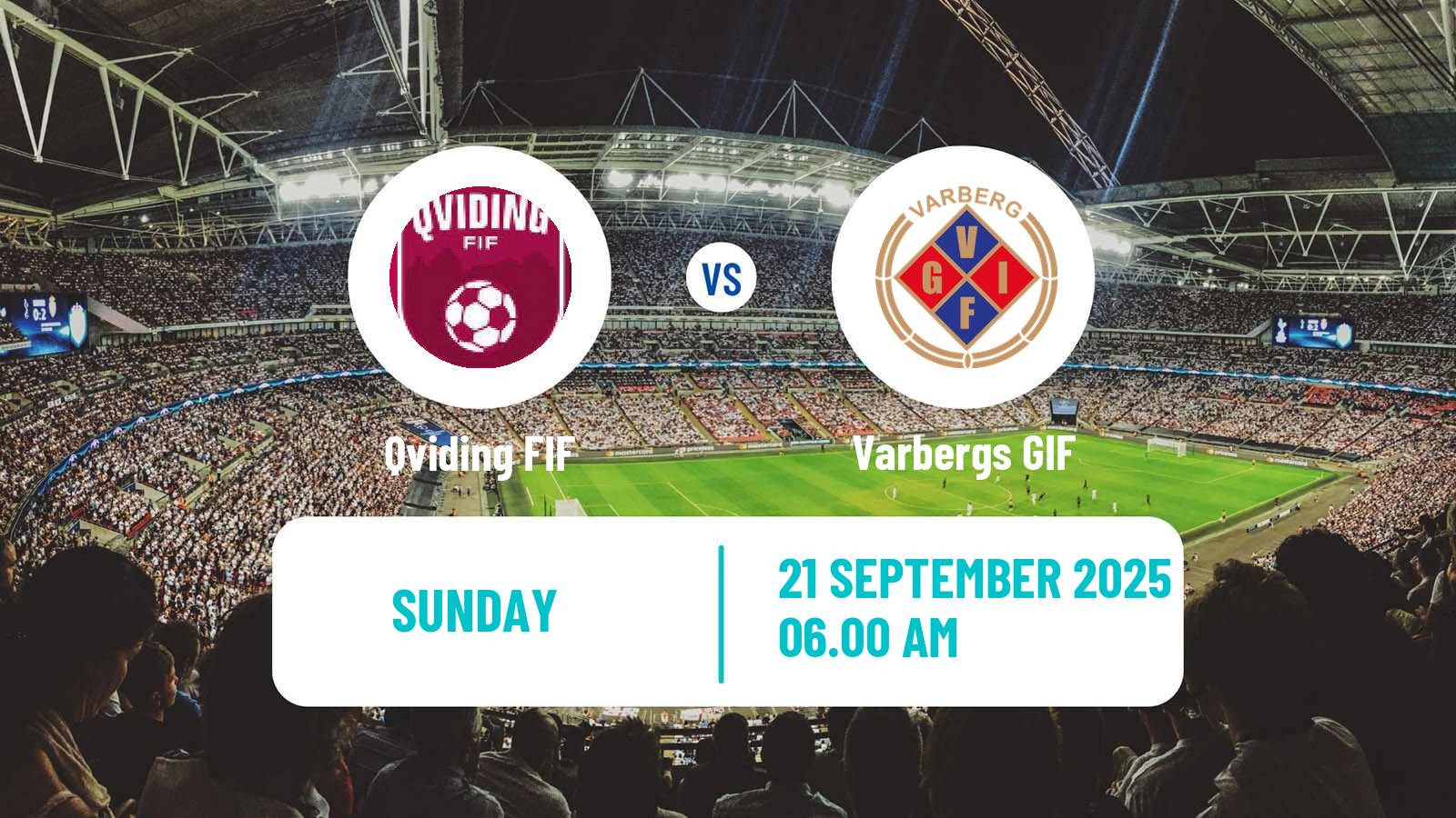 Soccer Swedish Division 2 - Västra Götaland Qviding - Varbergs GIF